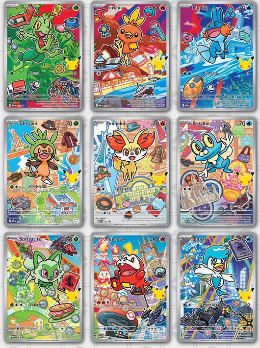  Pokemon TCG: First Partner Illustration Collection—Series 3