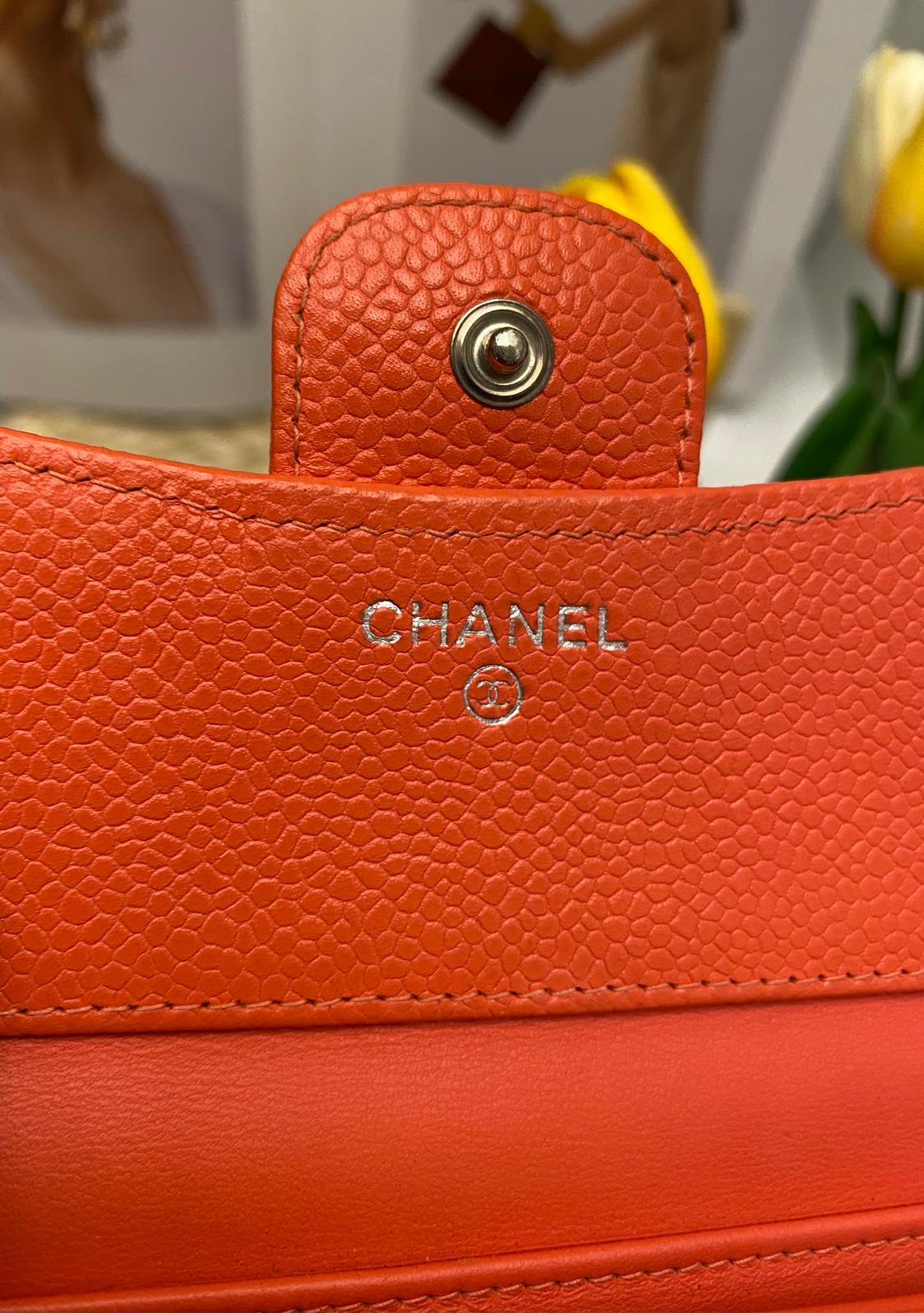 Chanel Classic Caviar Small Flap Wallet
