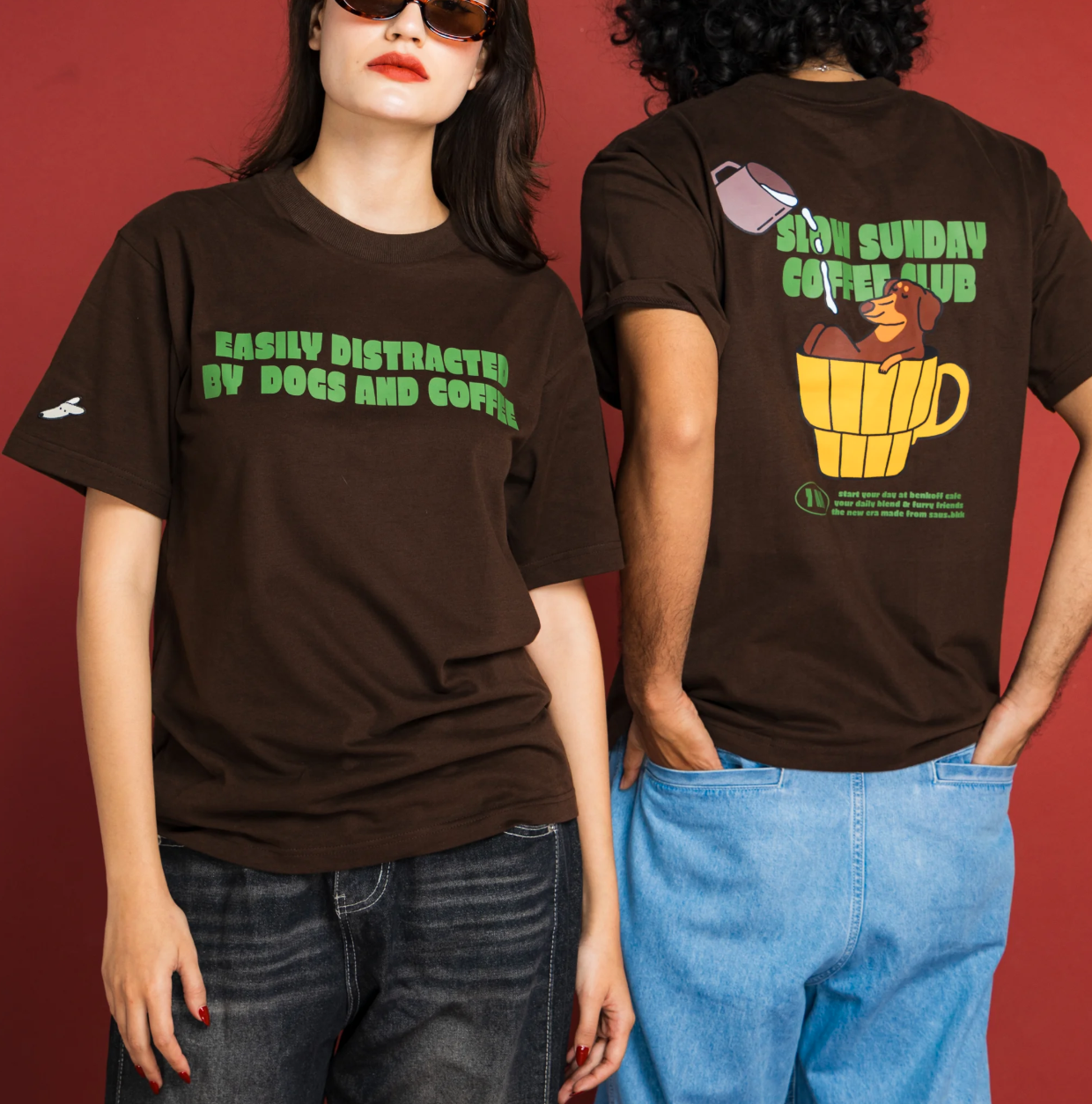 【預訂】泰國臘腸狗Cafe BENKOFF Slow Sunday Shirt