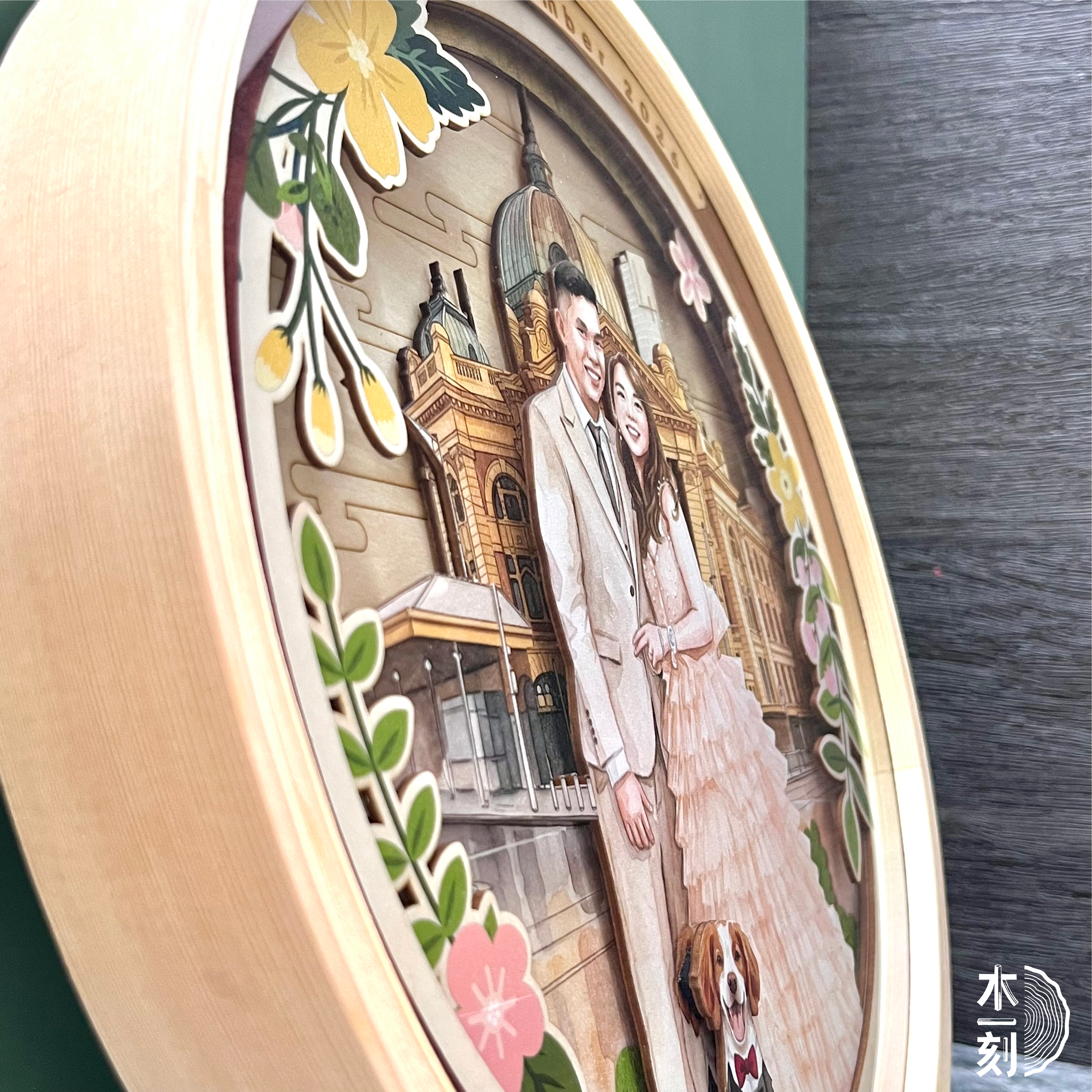 [客製化] 木製紀念大掛畫