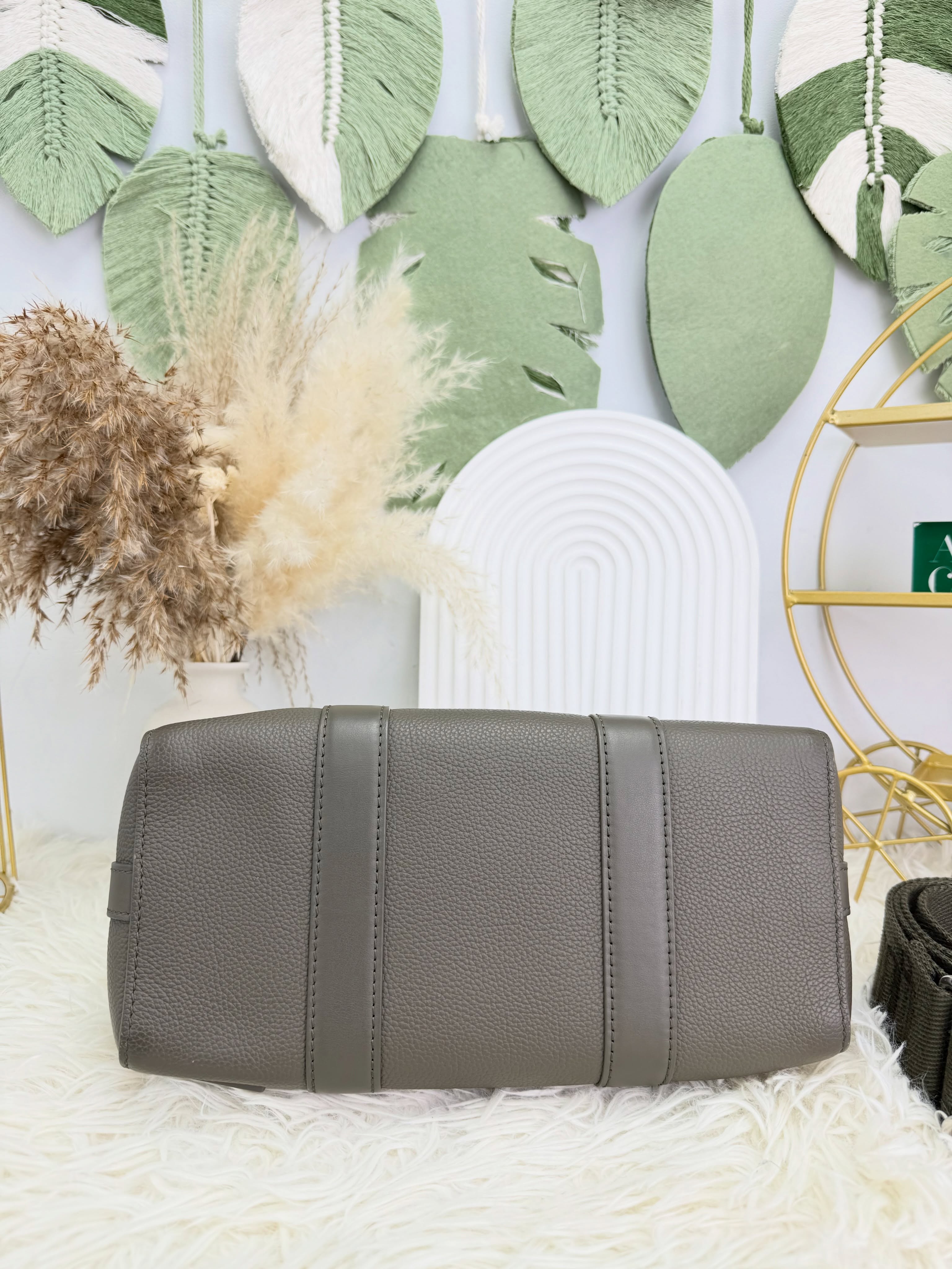 Lv👜 PRE OWNED 🛍️Keepall 27 卡其綠色 💚