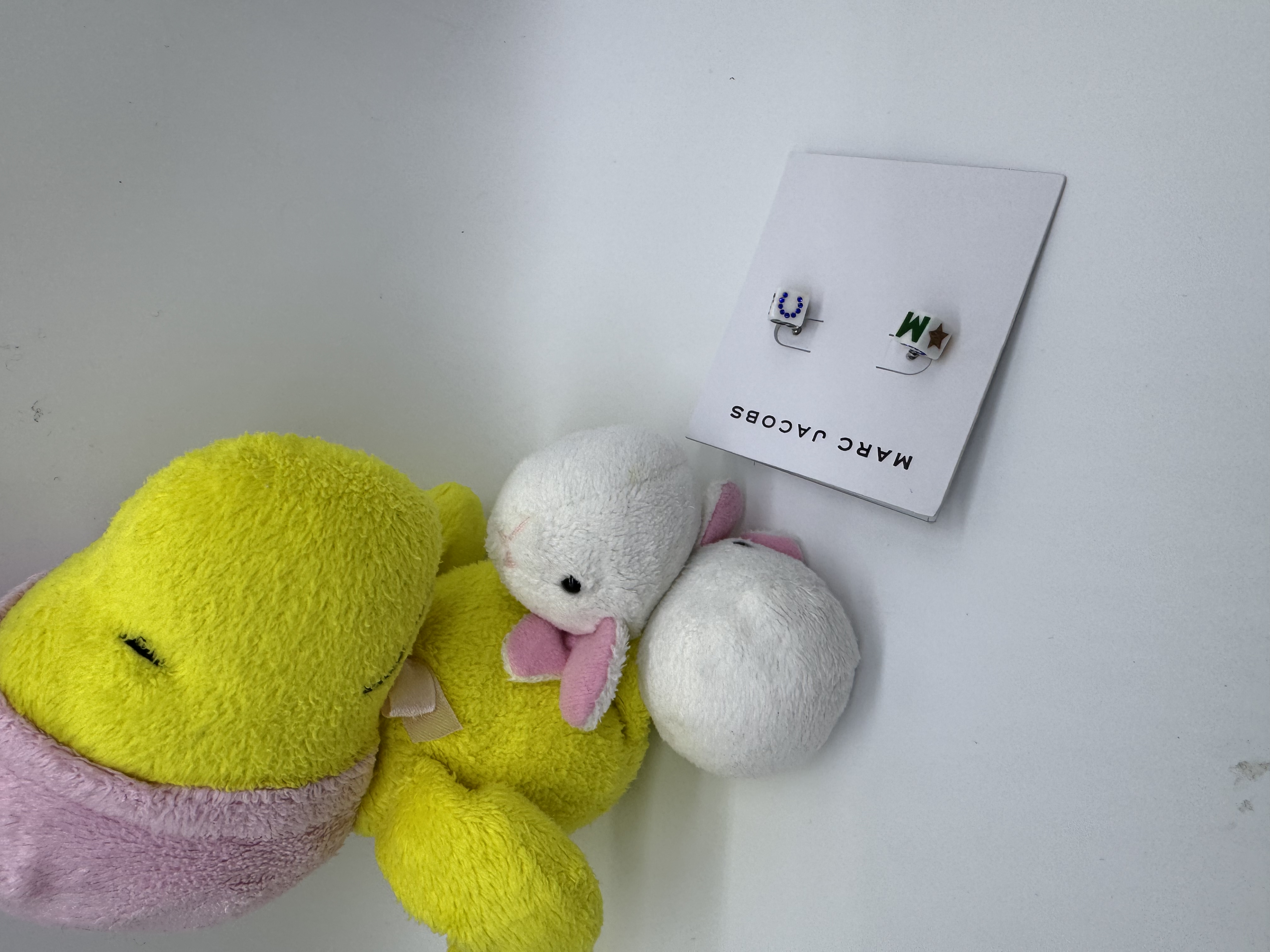 😎😎就係與別不同嘅Marc Jacobs 骰仔型金銀色閃令令彩色色🤩耳環現貨🇺🇸✈️🇨🇦