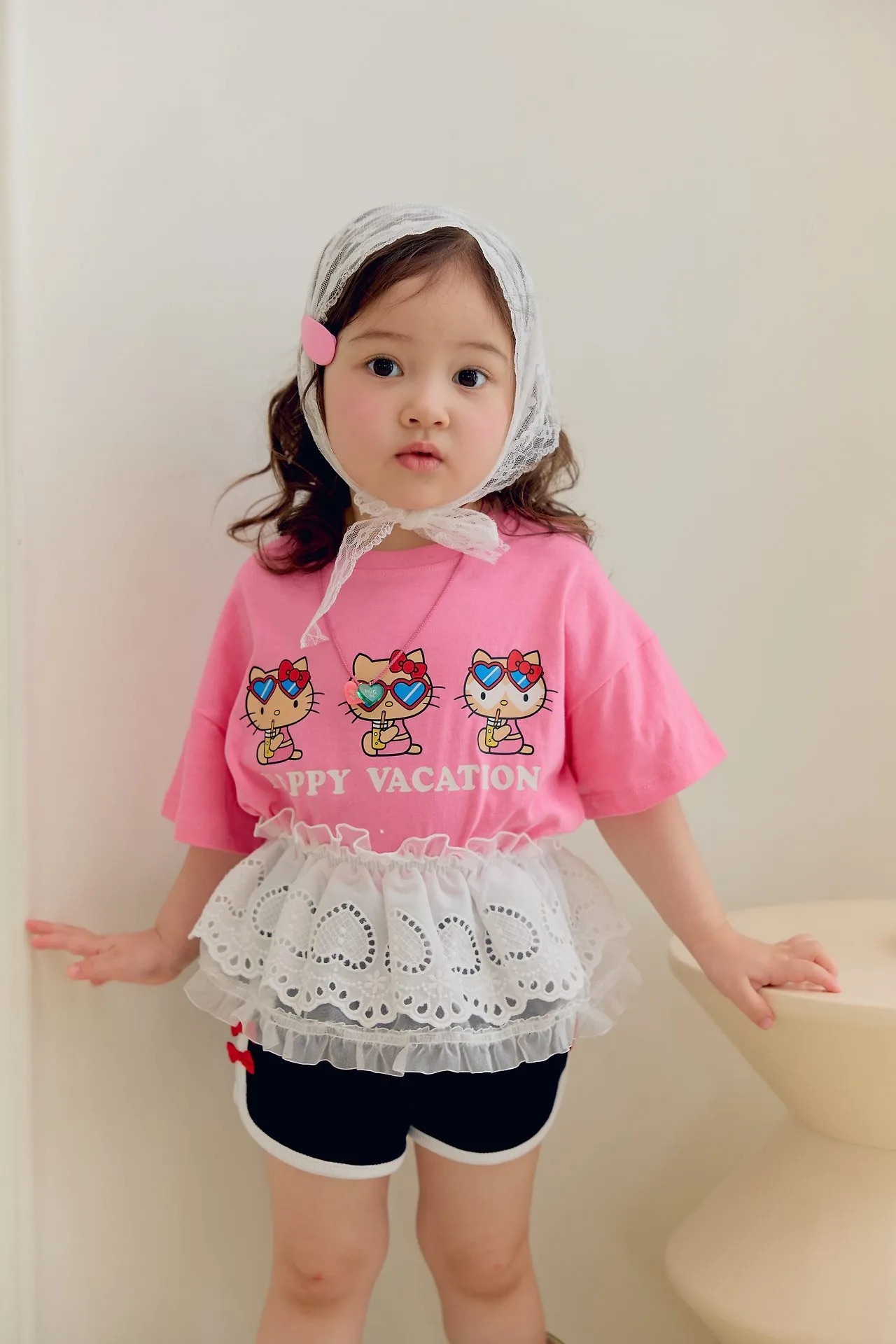 夏日曬黑 Hello Kitty Top