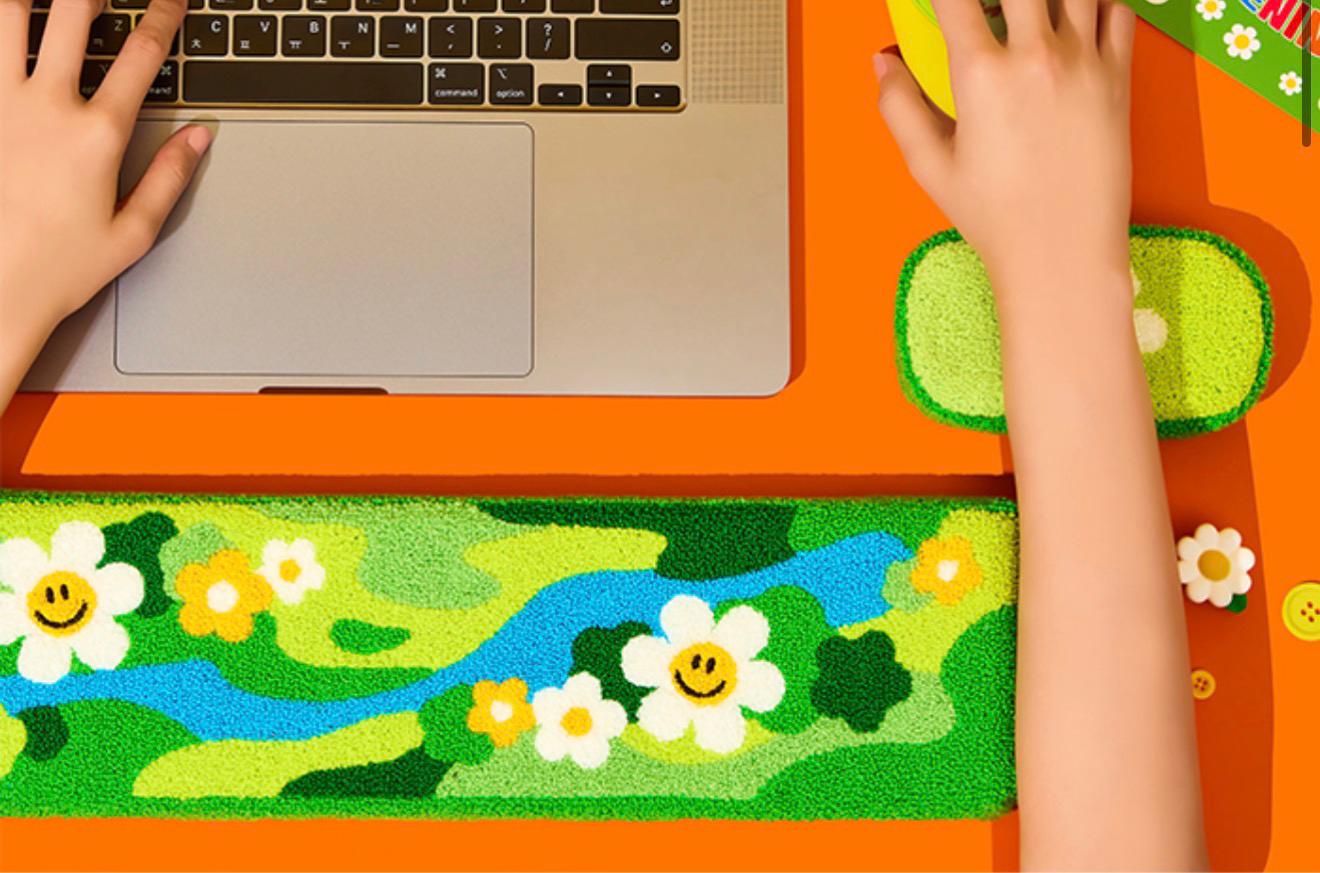 Wiggle Wiggle鍵盤+滑鼠護腕套裝