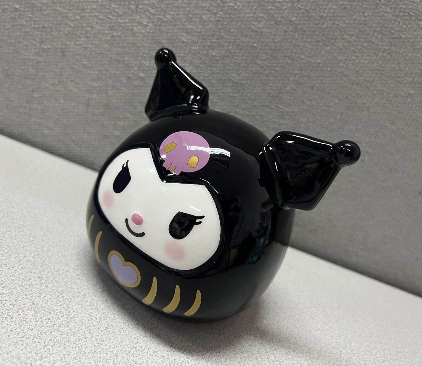 🎌日本直送🎌Kuromi 達摩造型錢罌