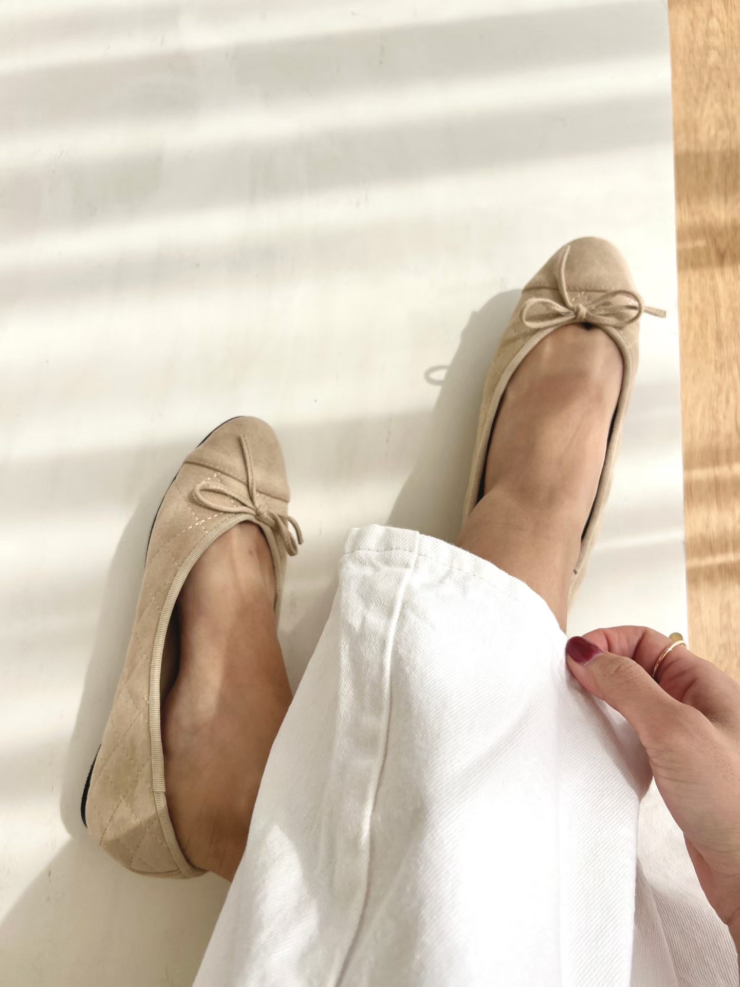 ♥︎ Coco Suede Ballet Flats