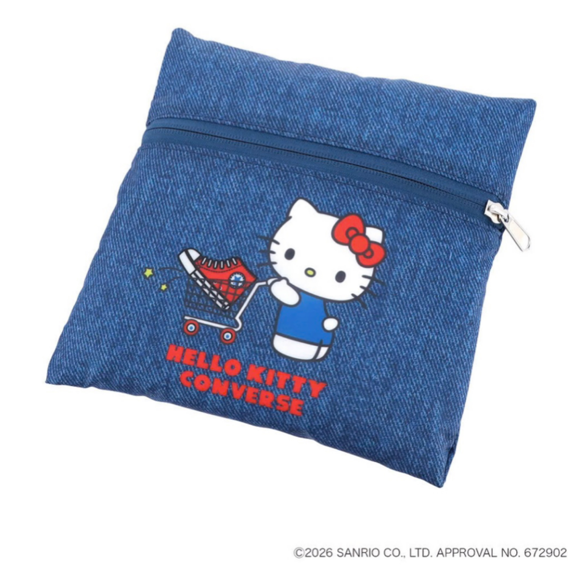 日本限定Hello Kitty x Converse系列第二彈 - 大容量摺疊旅行袋 不包郵