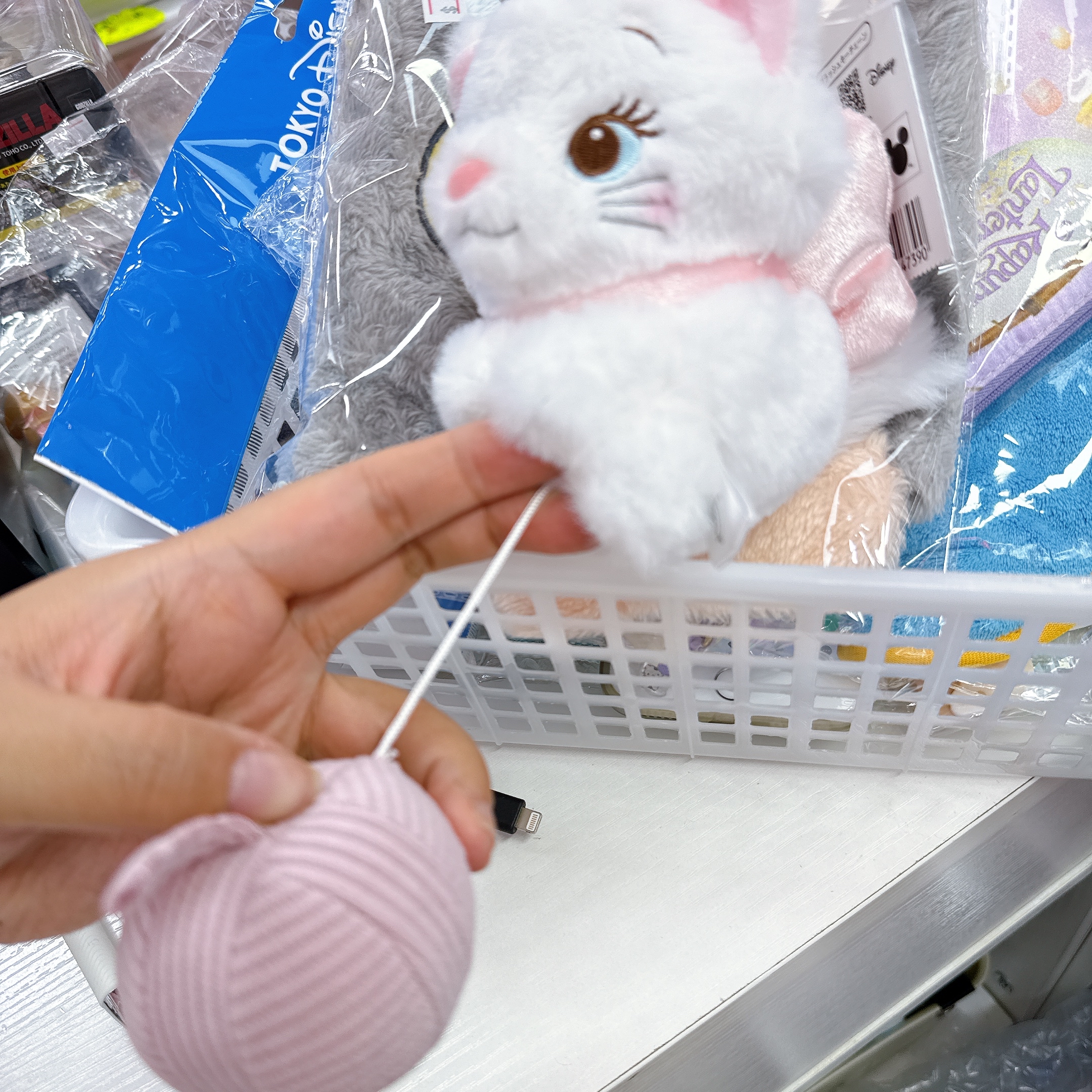 日本直送東京迪士尼marie系列 公仔掛飾