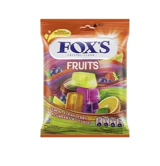 Fox's Crystal Fruits Candy 125g 霍士果汁糖 125g
