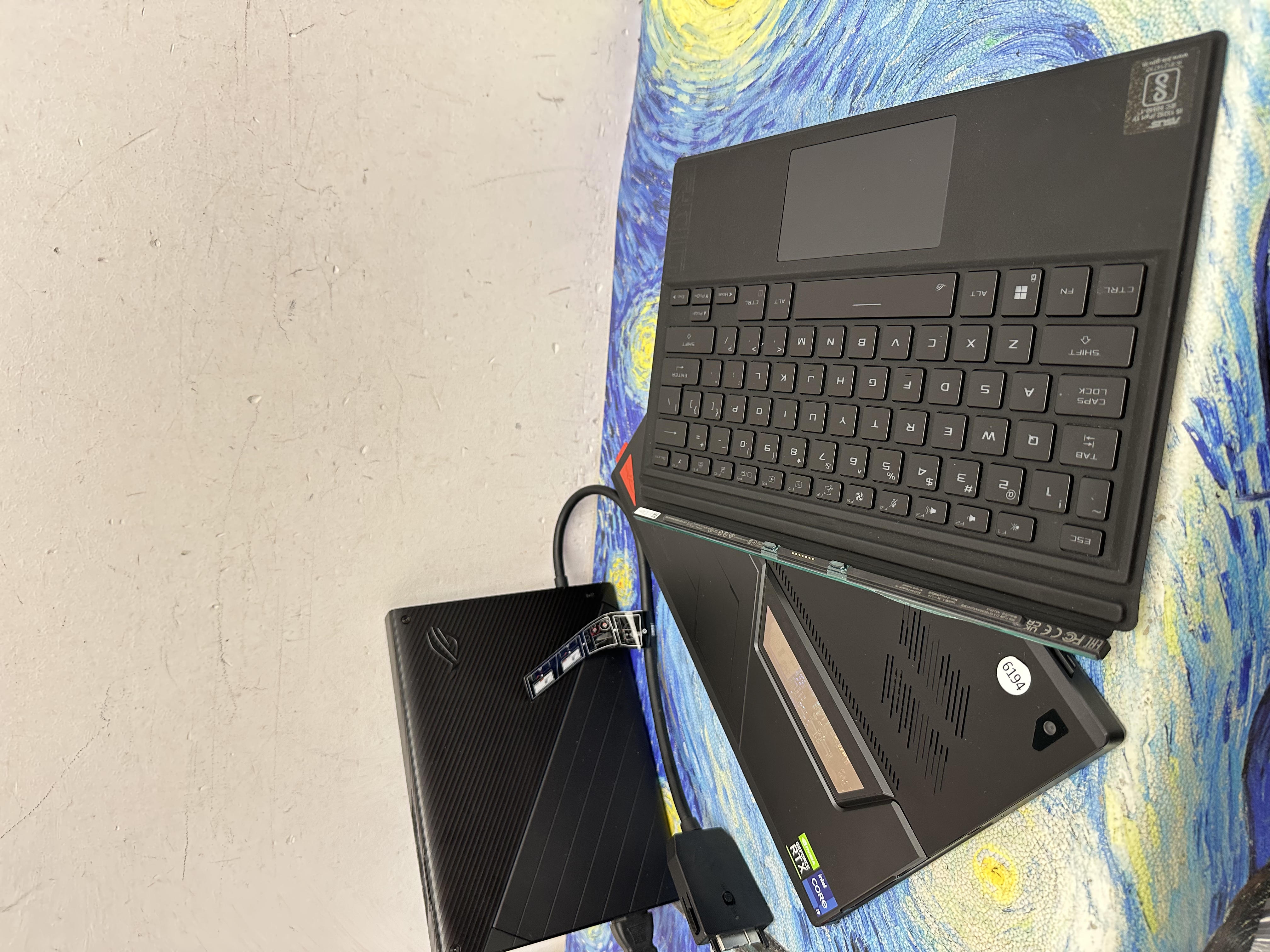 #6194 ASUS ROG Flow 13 GZ301Z /i9-12900H/16GB Ram/1TB SSD/ RTX 3050Ti 獨立顯示卡/方便攜帶外出/Type C充電/ Notebook / Gaming Laptop / Gaming Tablet / 電競平板電腦 / Netflix / Movie / YouTube / RTX 3080 ROG XG Mobile Docking 
