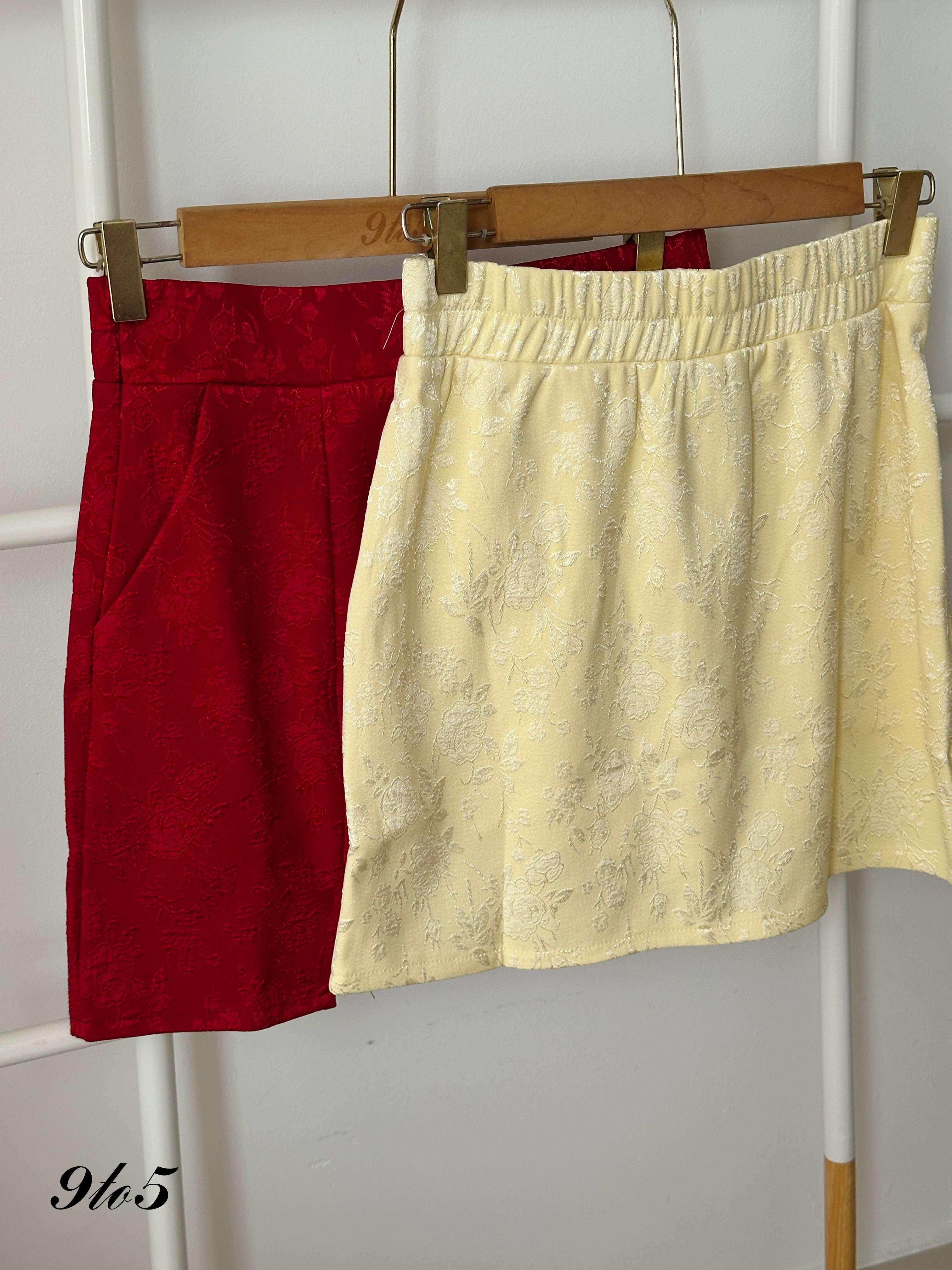 D2307 Puff Sleeve Cheongsam Matching Set - 3 Colors