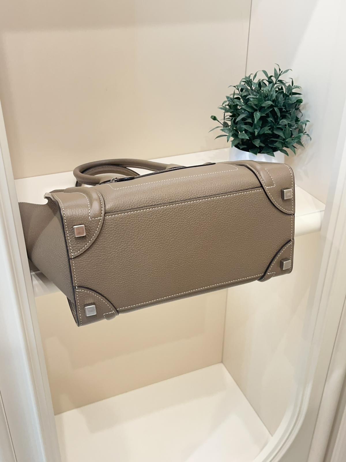 Celine Micro Luggage 100%Authentic, 98%New ✅Dust bag