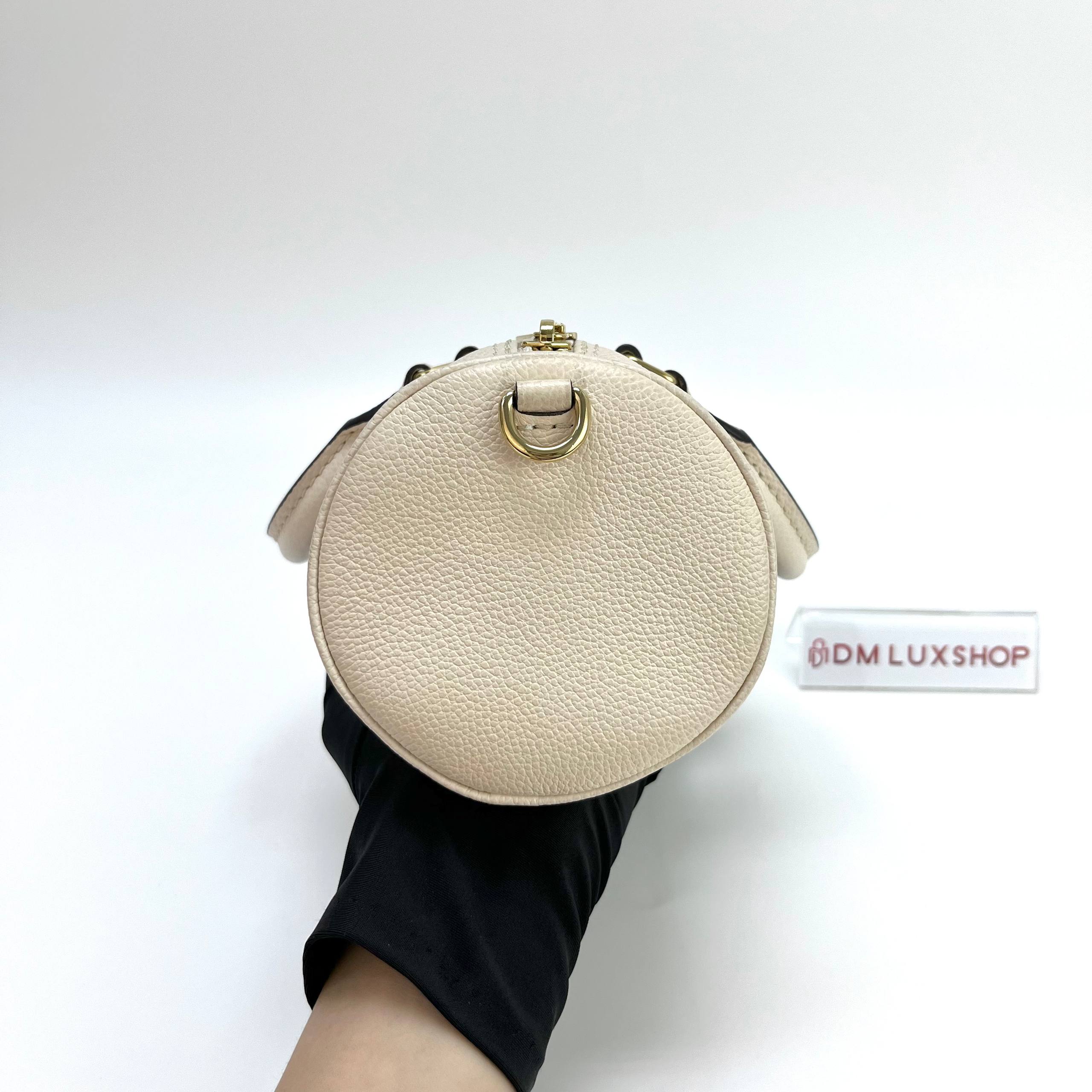 LV Cream Empreinte By The Pool Papillon BB GHW