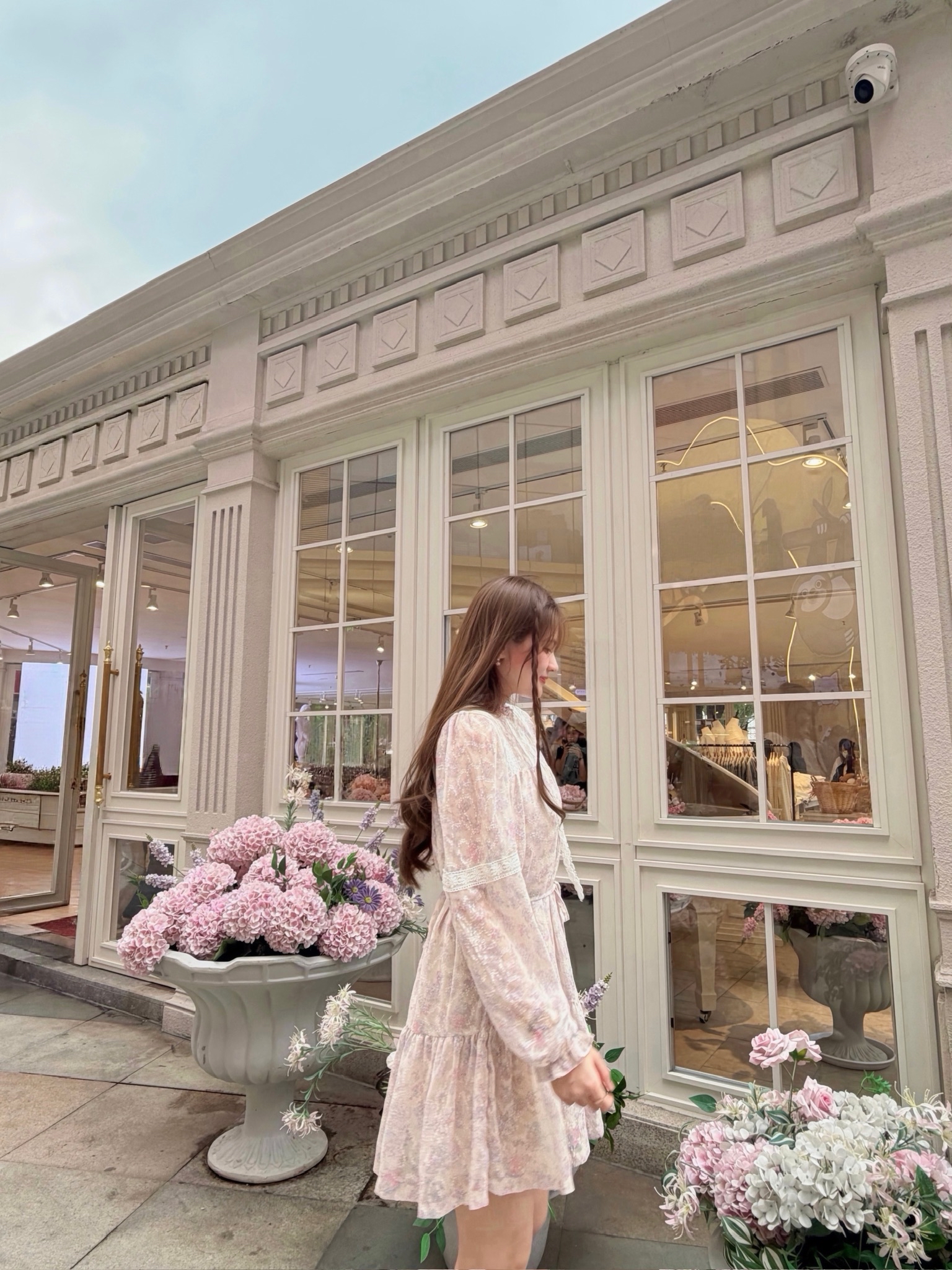 #HANNA-made# Garden Sonnet in Bloom Dress