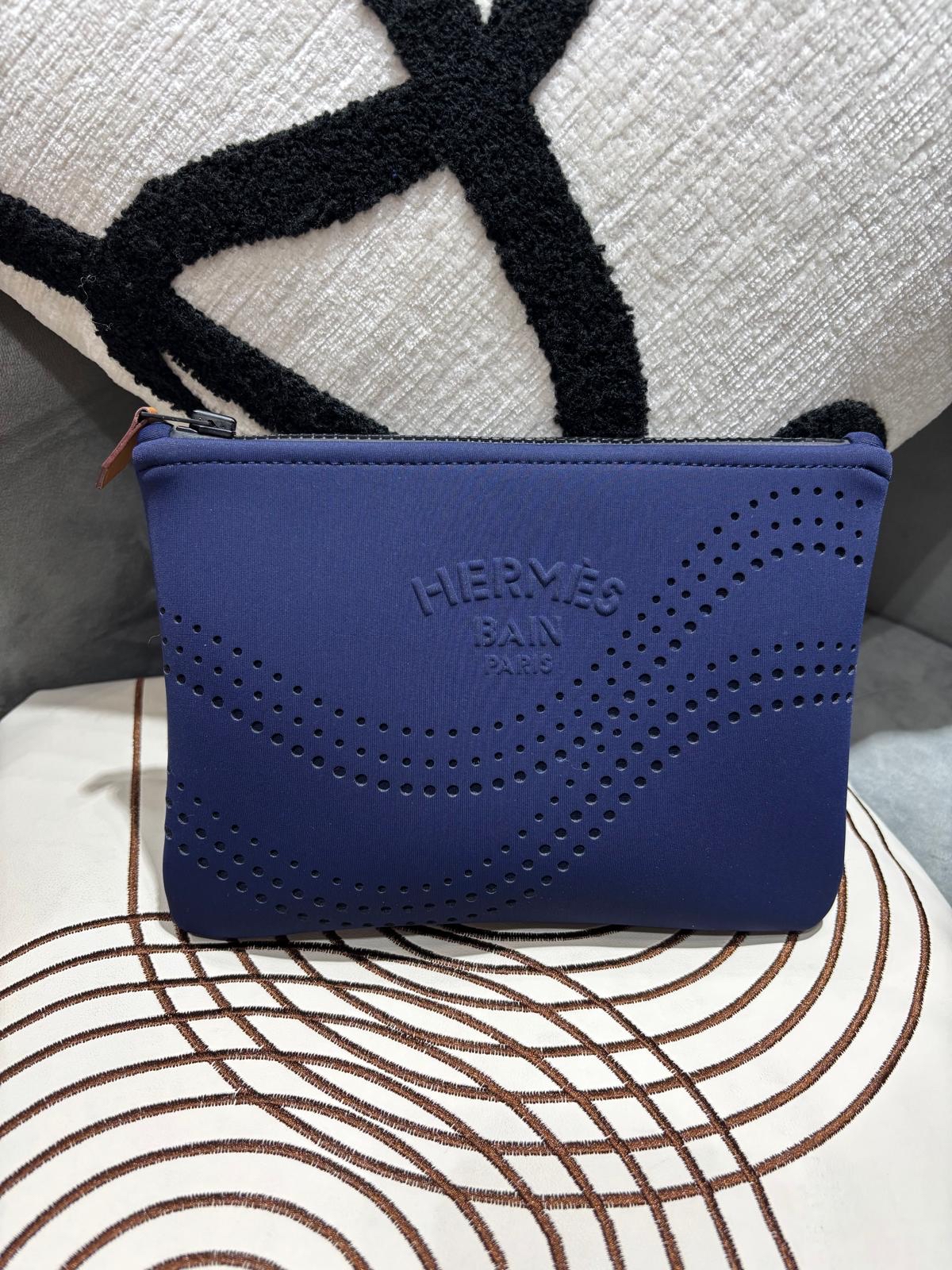 全新 Hermès Neobain Waves 收納包 zip pouch  100%Authentic, 全新未使用品