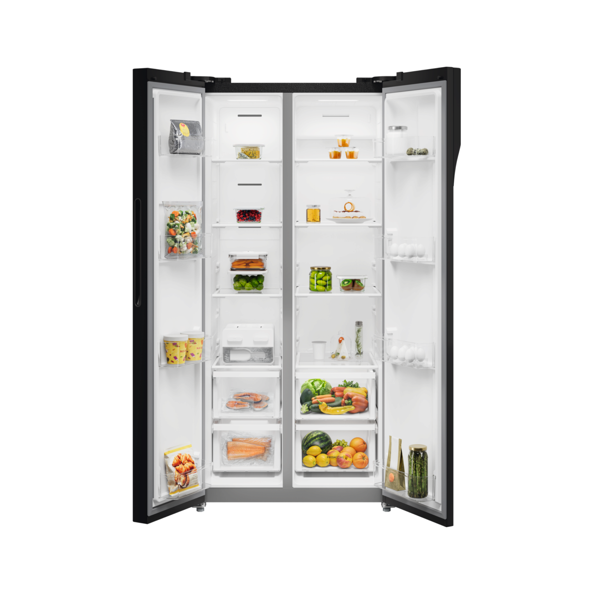 Electrolux 503L UltimateTaste 500 Side-by-Side Inverter Fridge (ESE5100B-B)