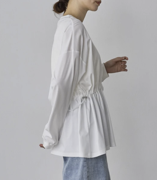 抗起球緊湊光滑上衣 - 2026 流行穿搭  長䄂上衣 春夏時尚穿搭 獨特設計 成人休閒 日常穿搭 易於配搭 日本直送   #JP-I-260027