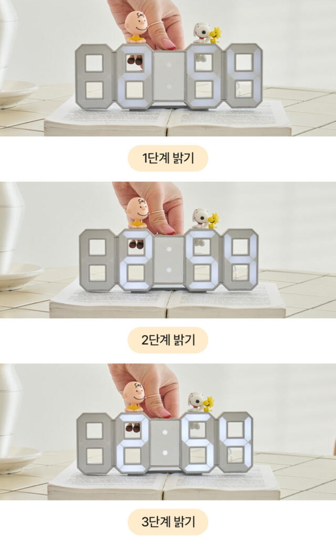 Snoopy LED 數字時鐘