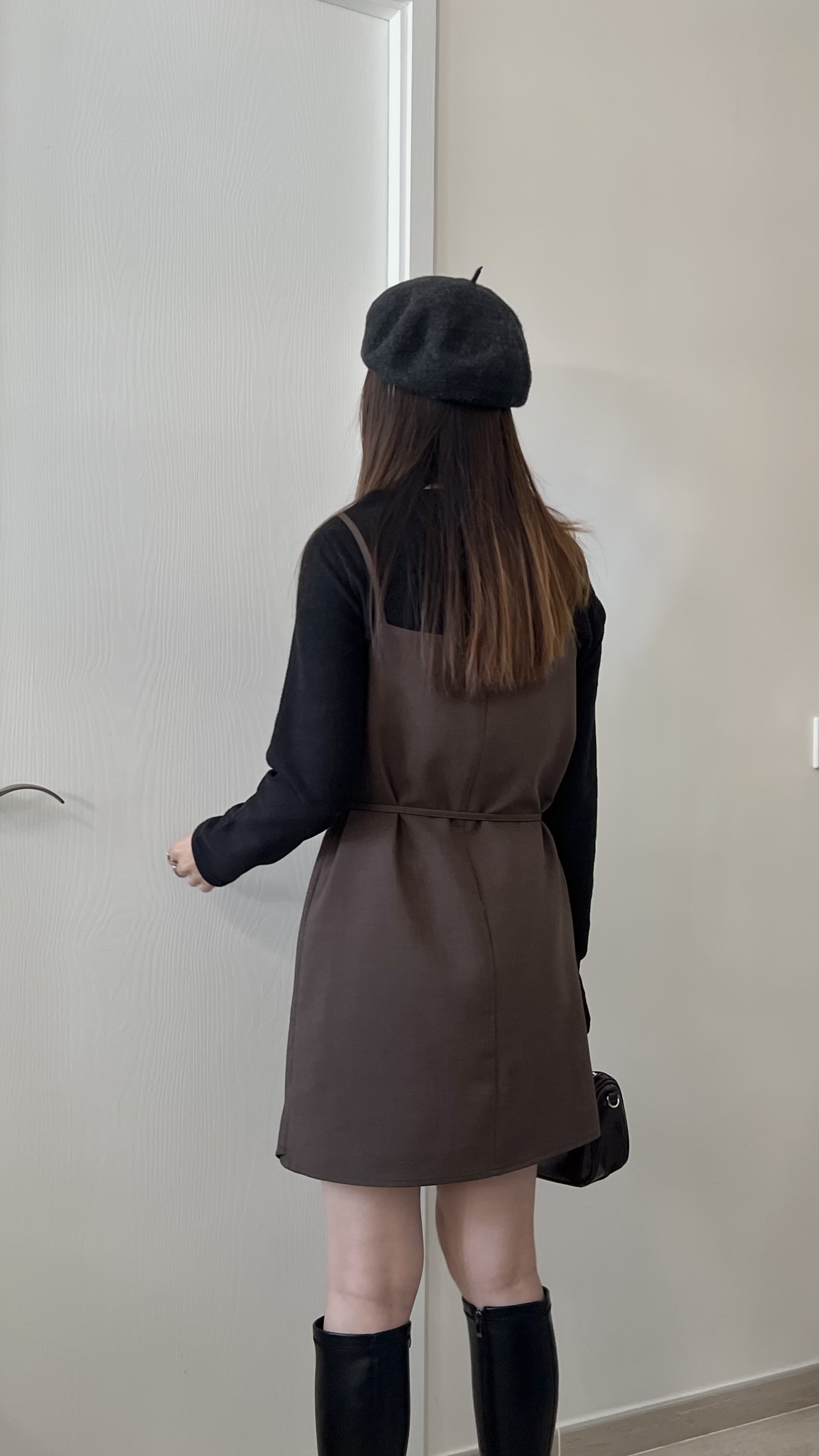 蝴蝶結不規則ops  小個子可 現貨