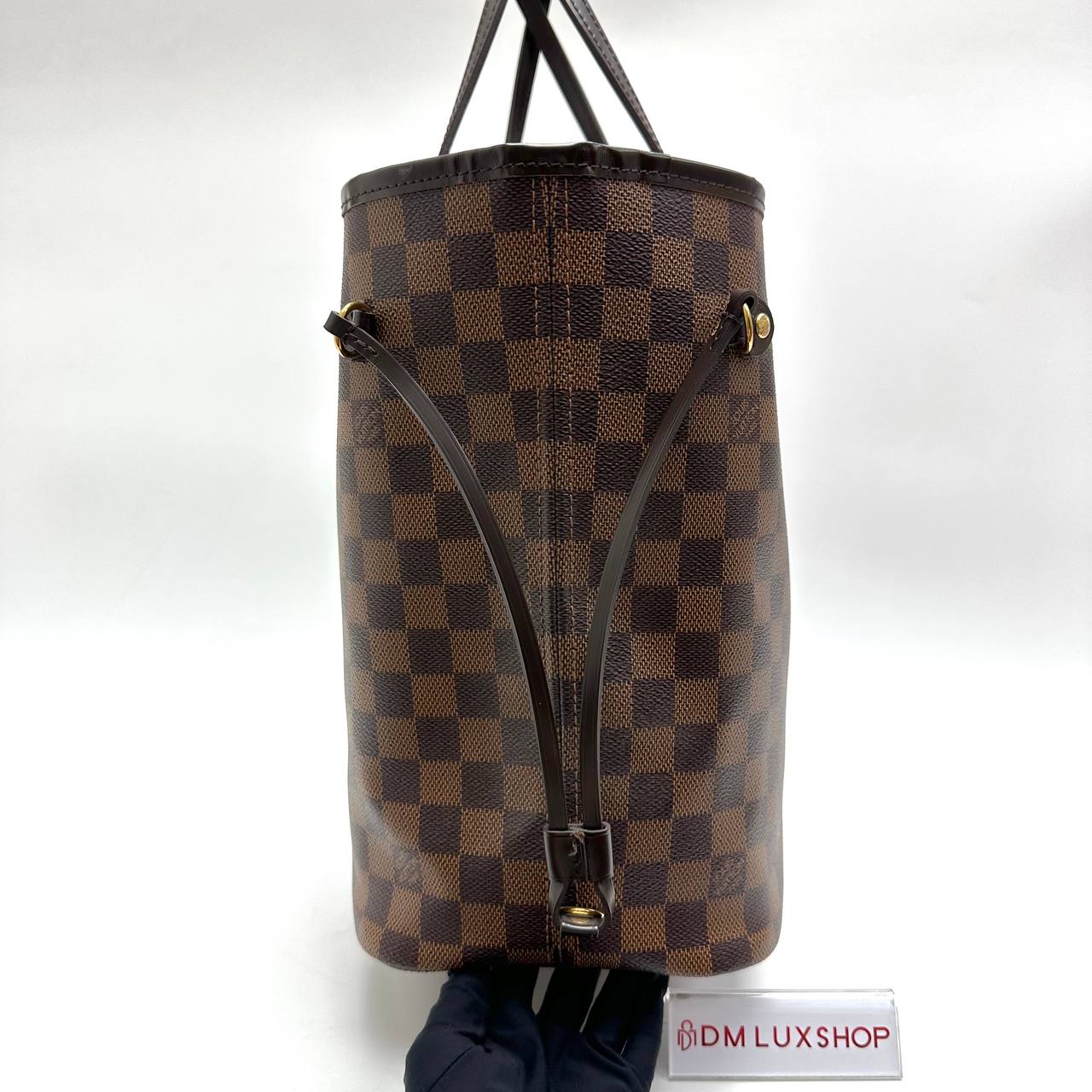LV Damier Ebene Neverfull MM