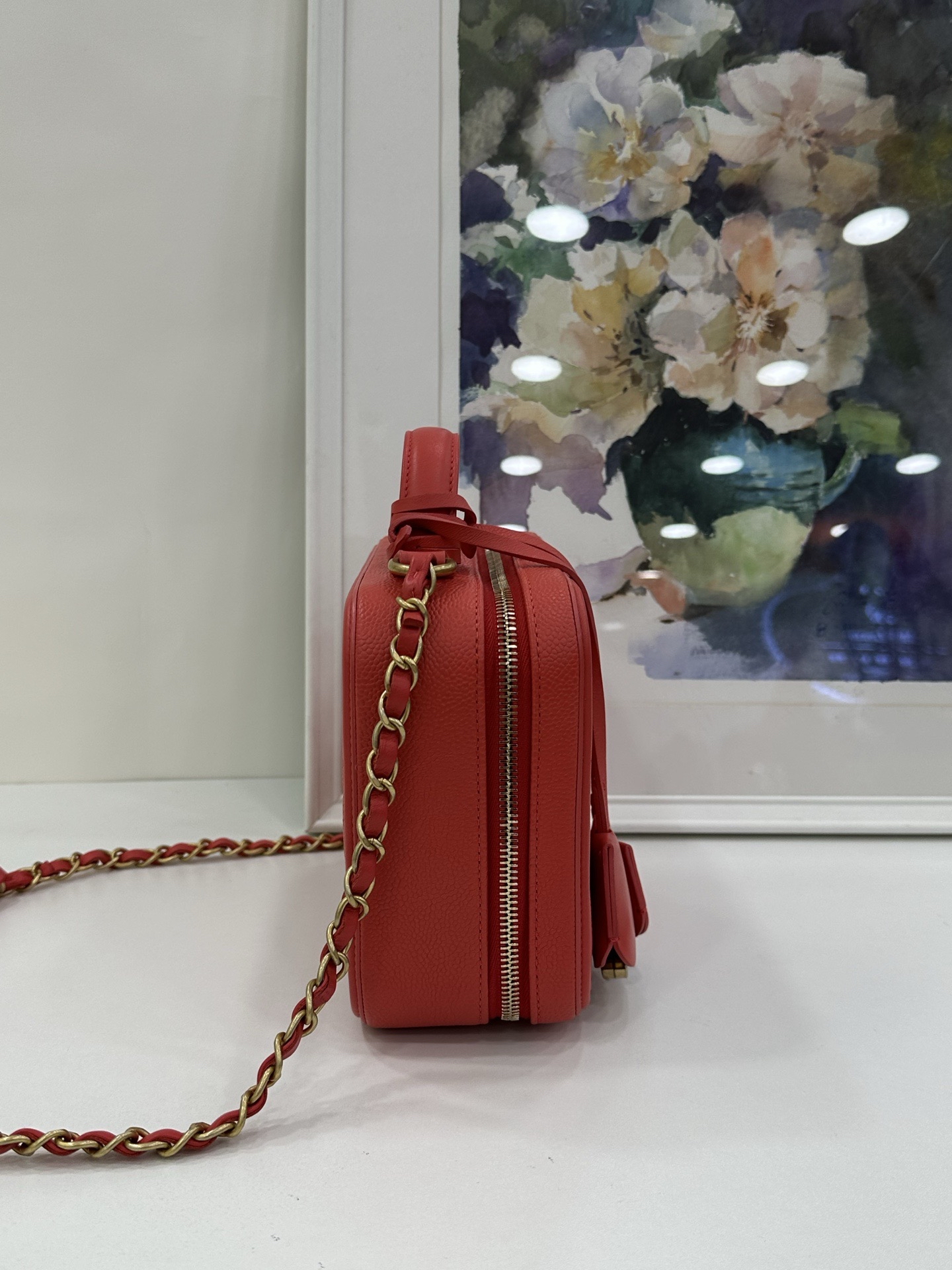 Pre-Owned CHANEL Vanity Camera Bag 