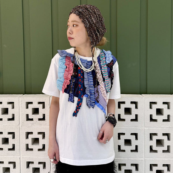 日本製 TORI-TO x BEAMS BOY 拼款衫