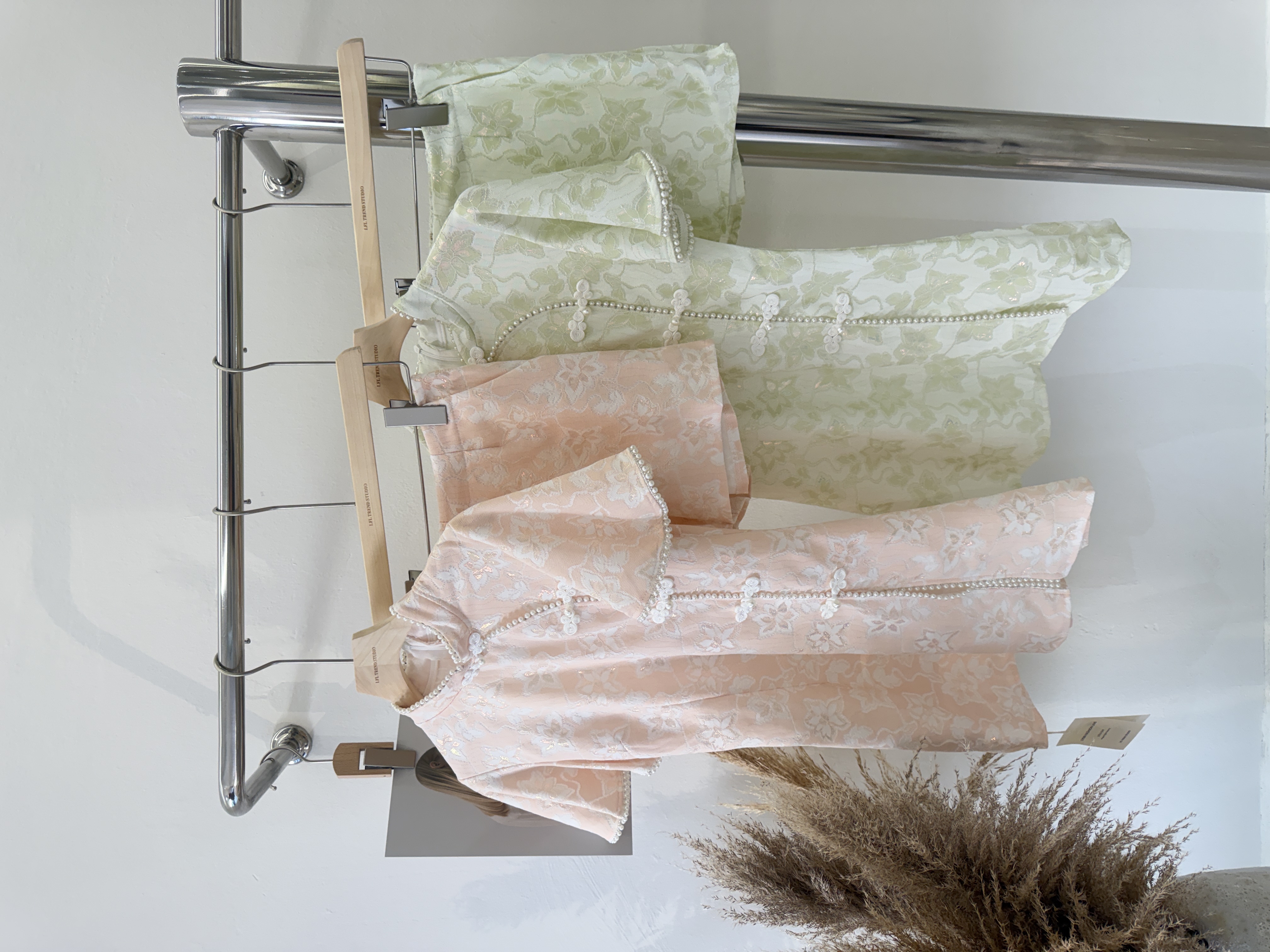 6618 蕾丝国风两件套