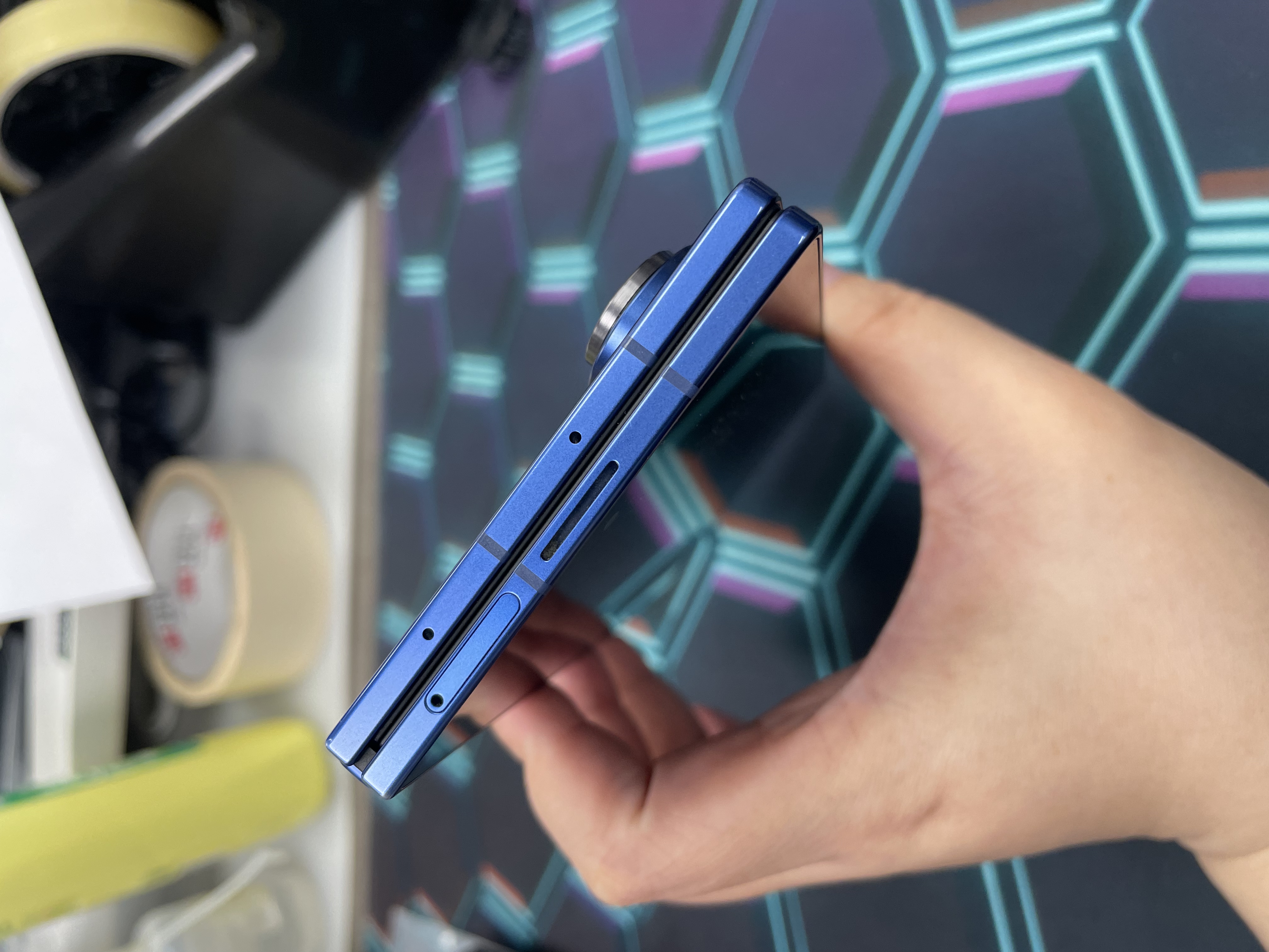 *7257 Galaxy Z Fold 7 勁靚機 12+512GB 藍色 blue