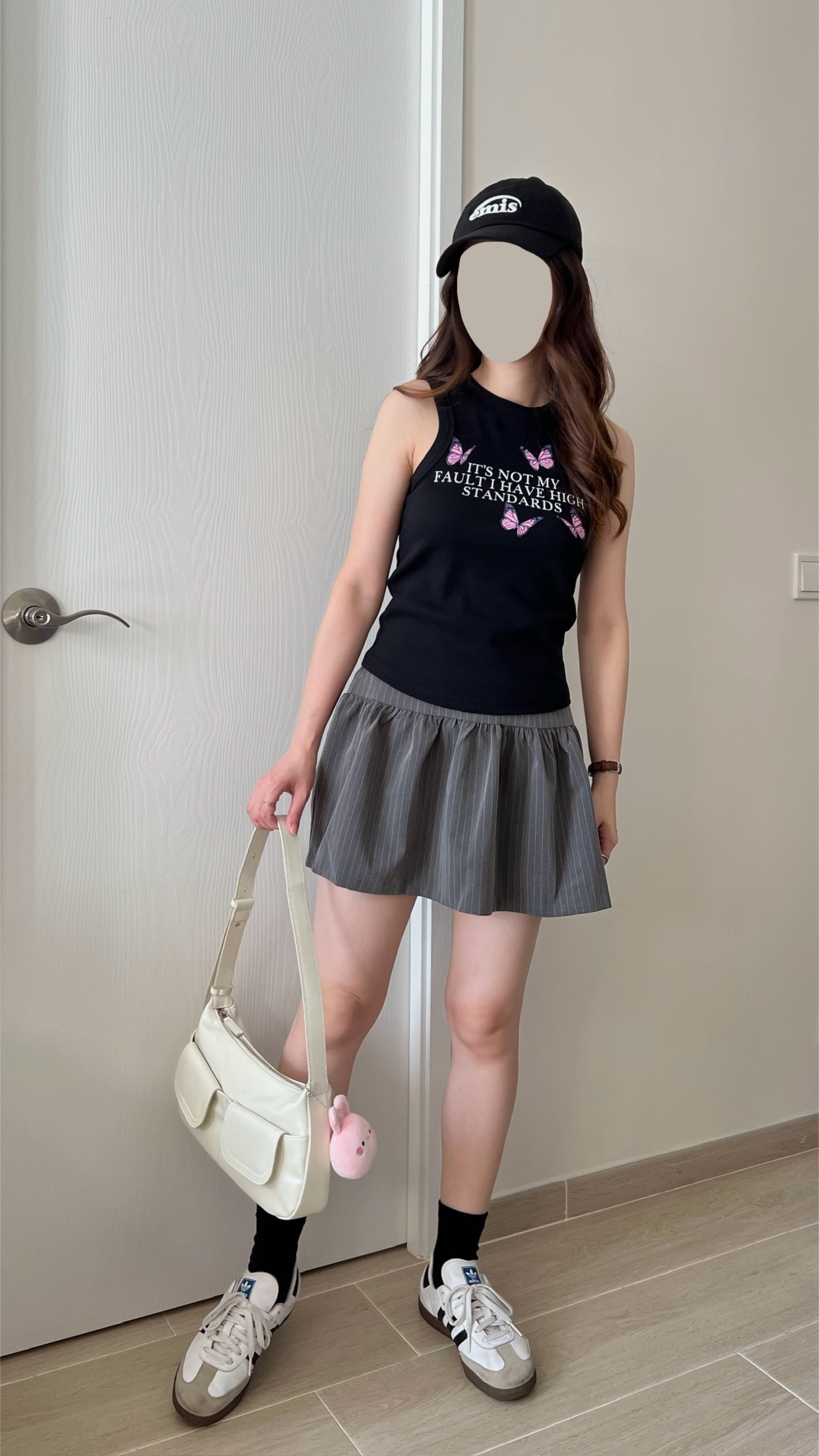 Y2K韓妹蝴蝶背心 現貨