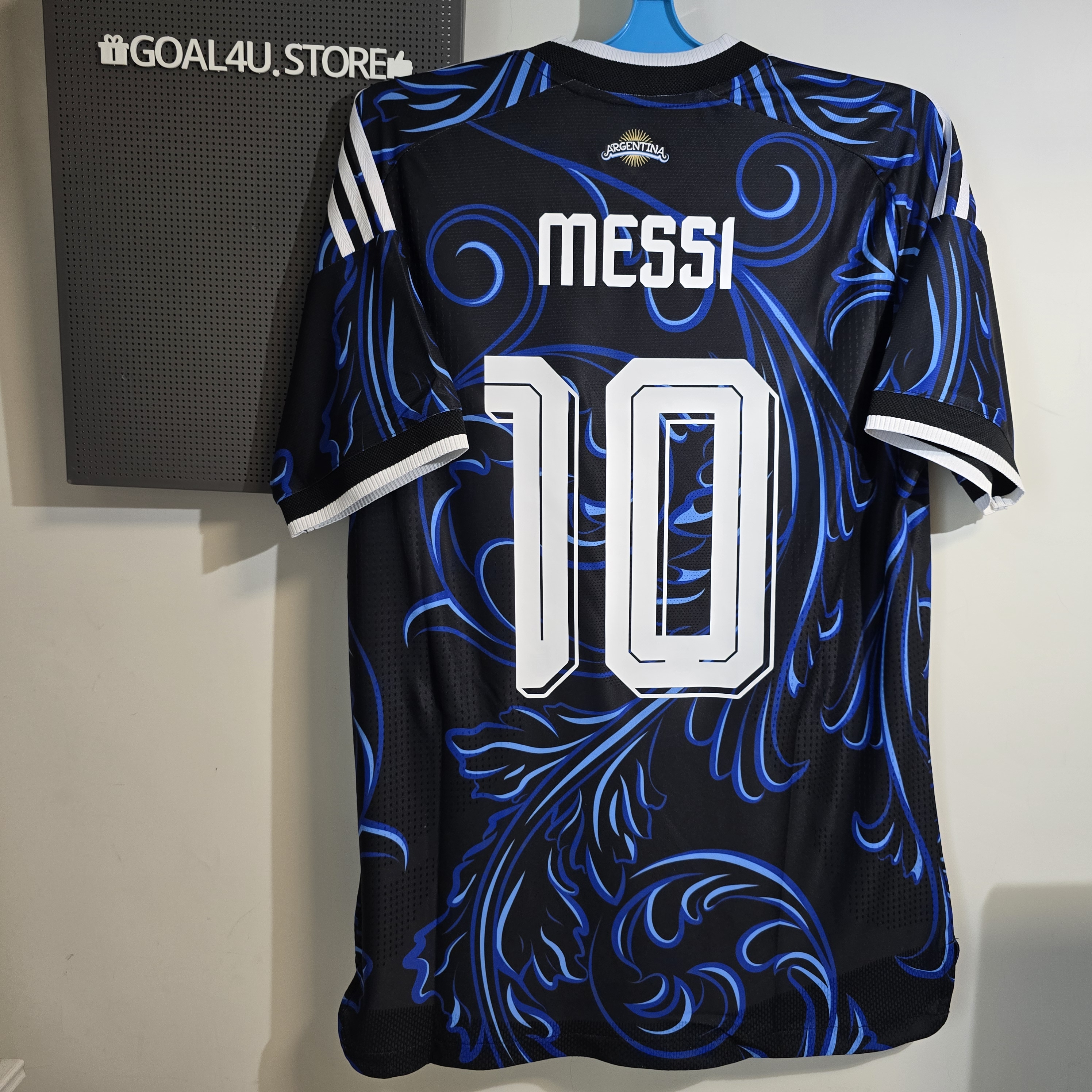 🌀藍色漩渦 Adidas Argentina 阿根廷 2026-27 作客球員版球衣 (可加印字章) JM5901