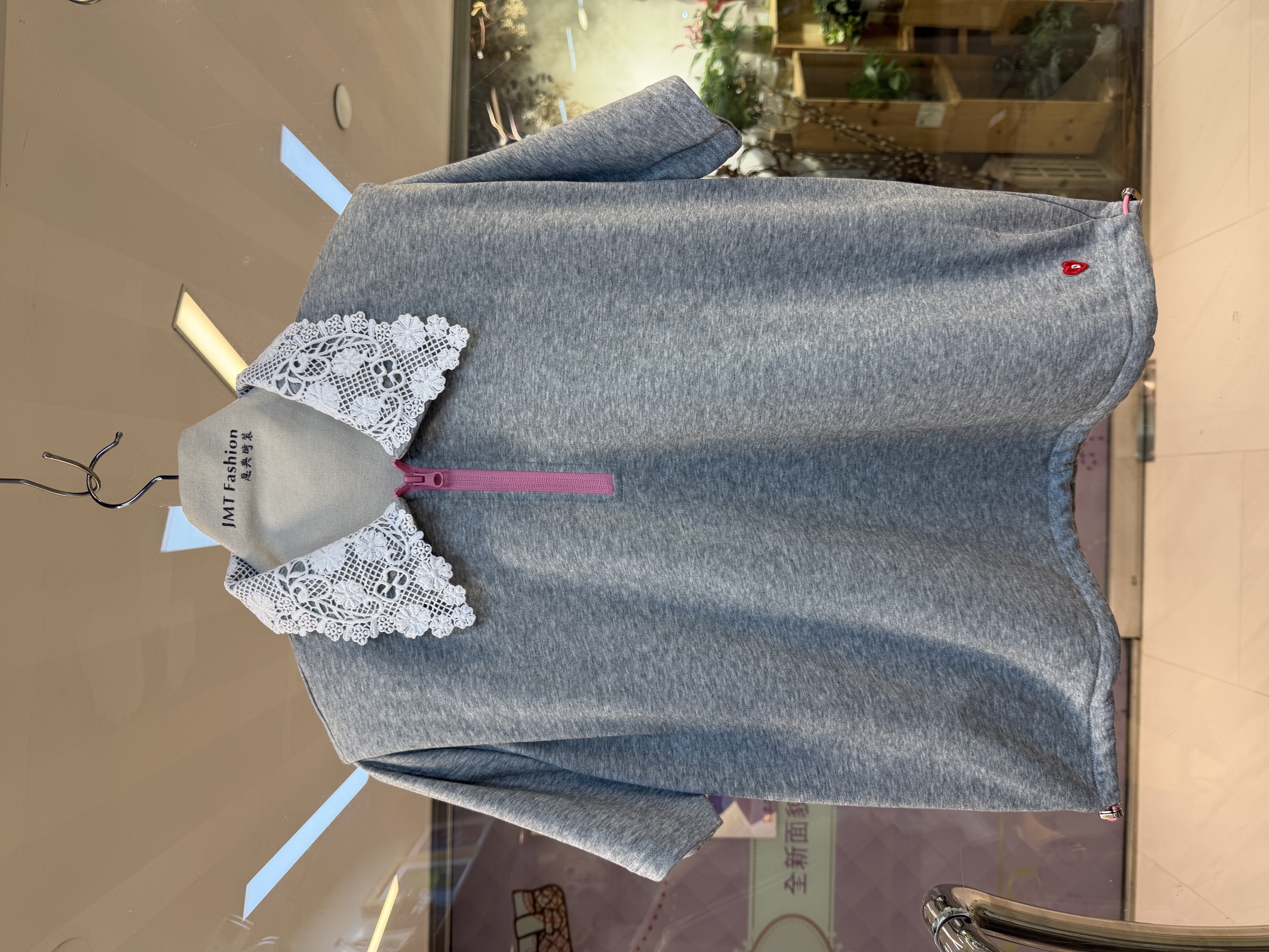 歐洲Lace 領衫 J023 DK937345