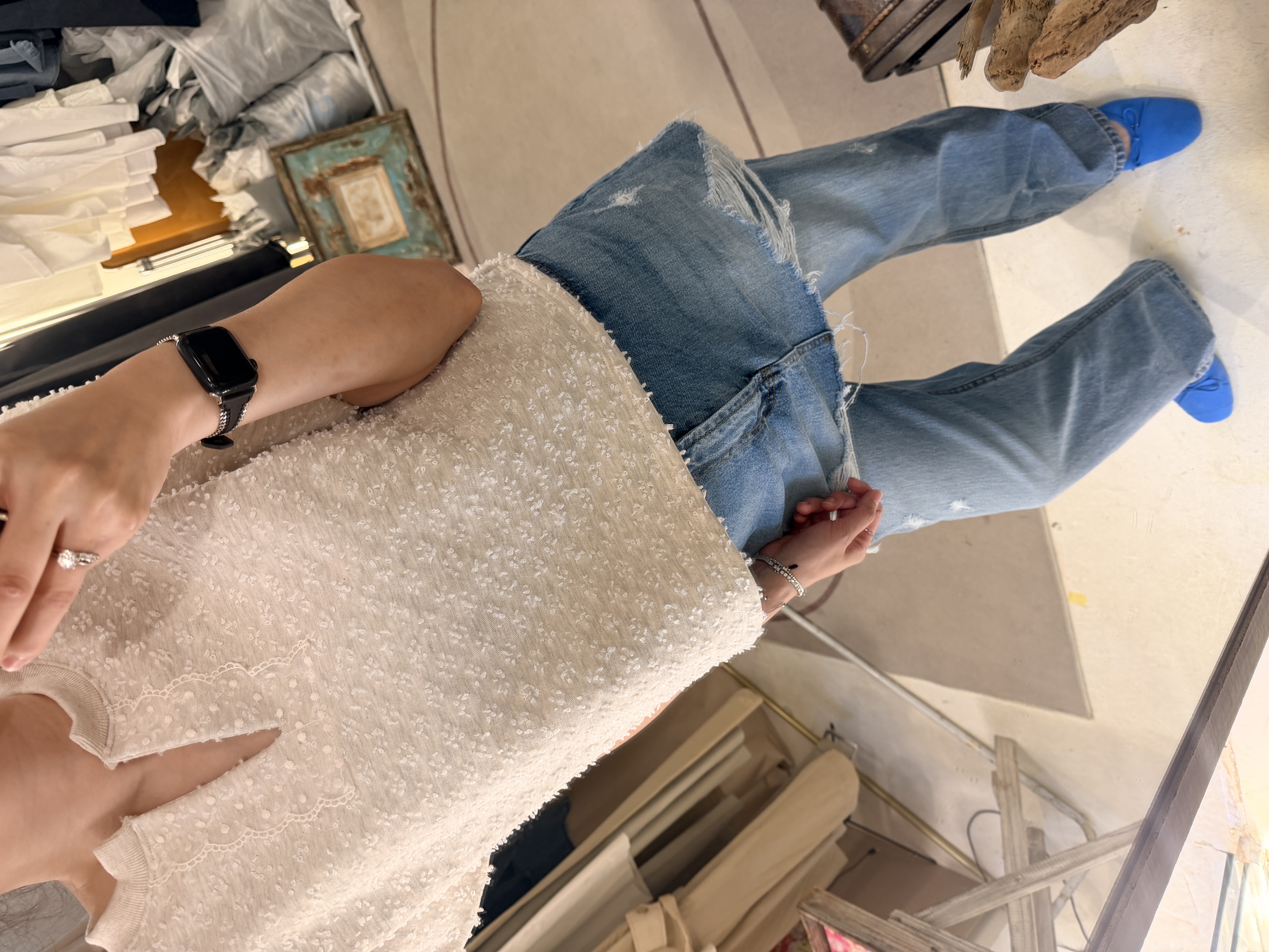 V vest sweater