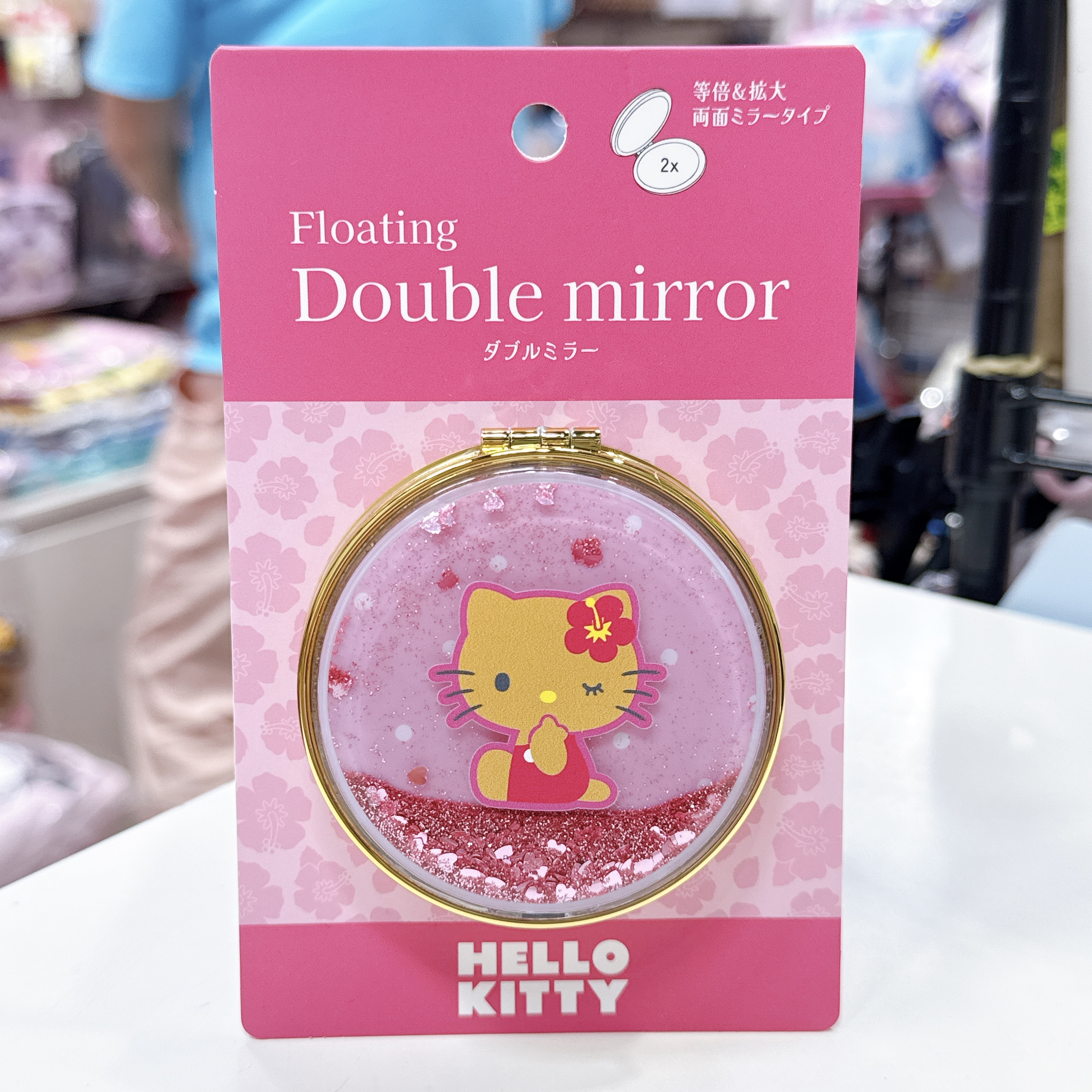 日本版Hello Kitty立體流沙鏡盒