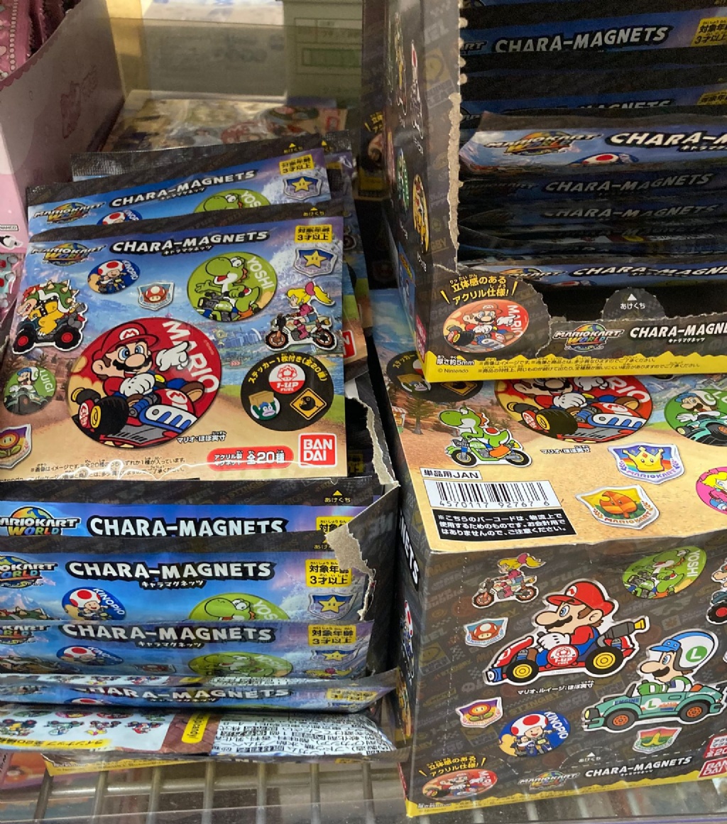 Bandai Mario Kart World 角色壓克力磁石 款式隨機 - 04260279