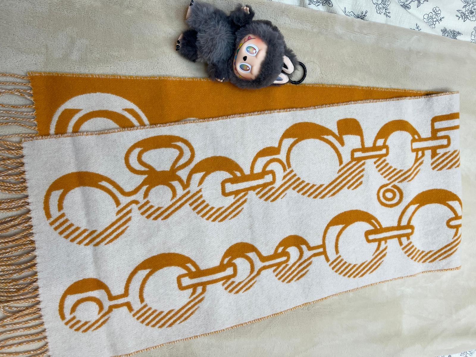 全新 Hermes Cashmere Muffler Scarf 100%Authentic, Brand New ✅Box