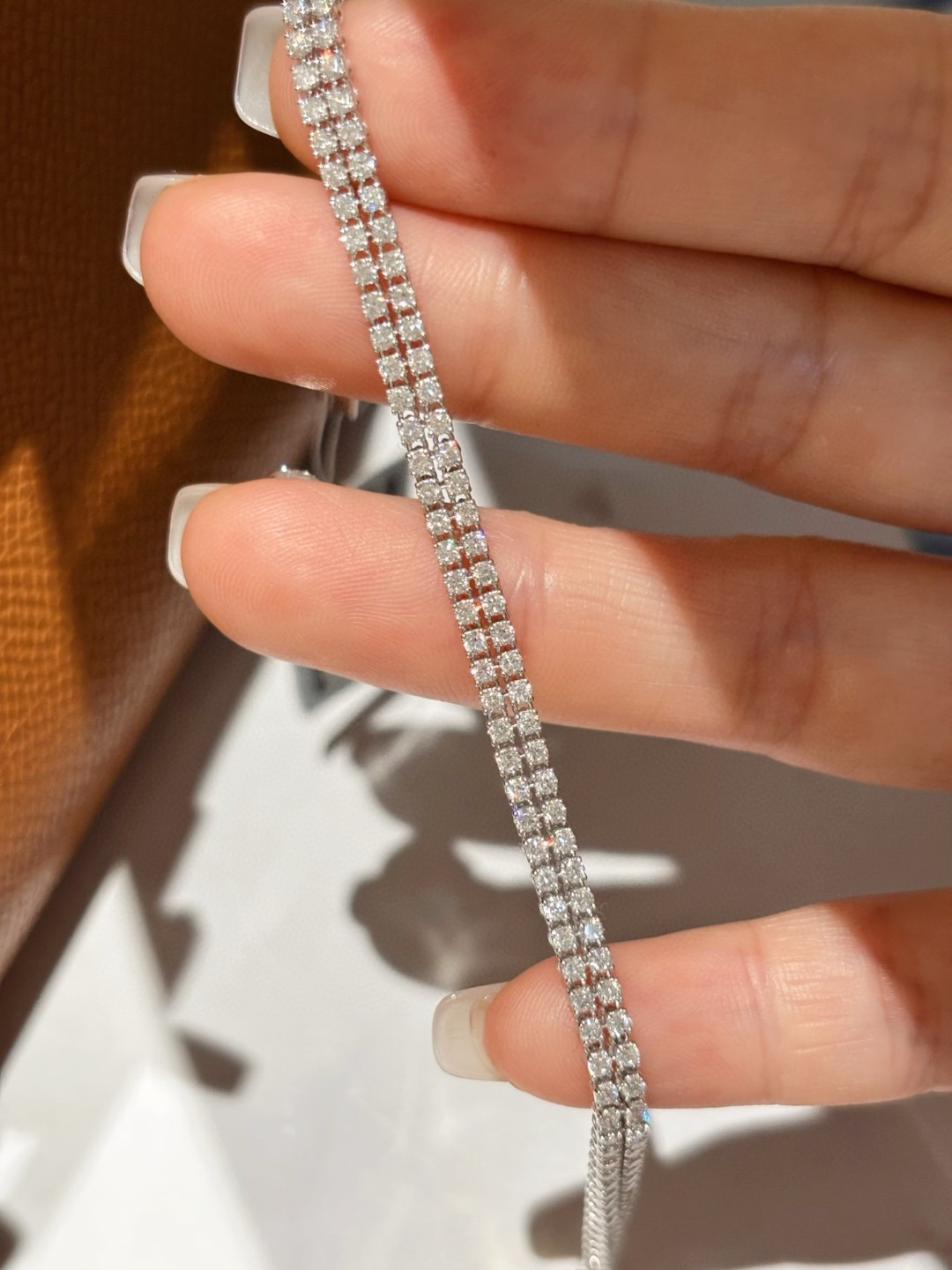 18K Lab Diamond Bracelet 