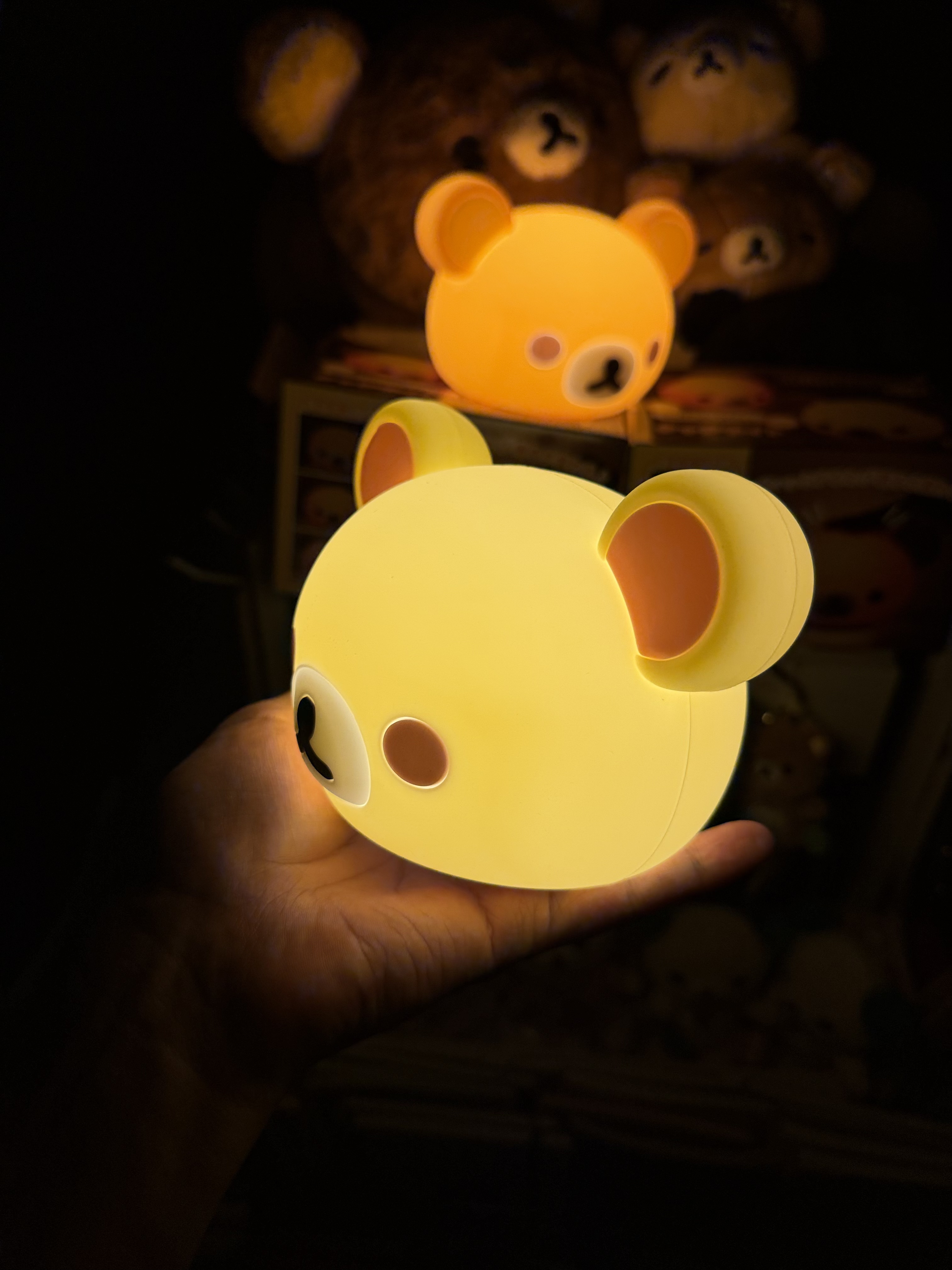 《現貨》全新Rilakkuma 景品頭型小夜燈