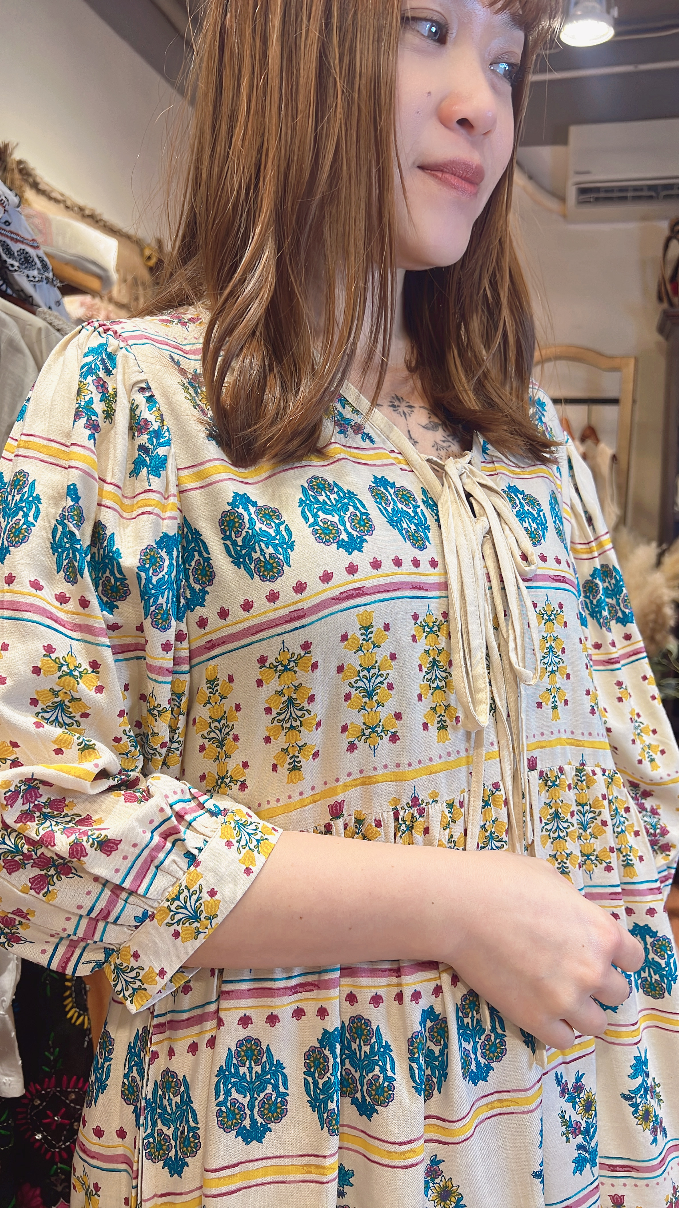 2031 French Style Fafa Loose OP 51" SHORTEN to 45"