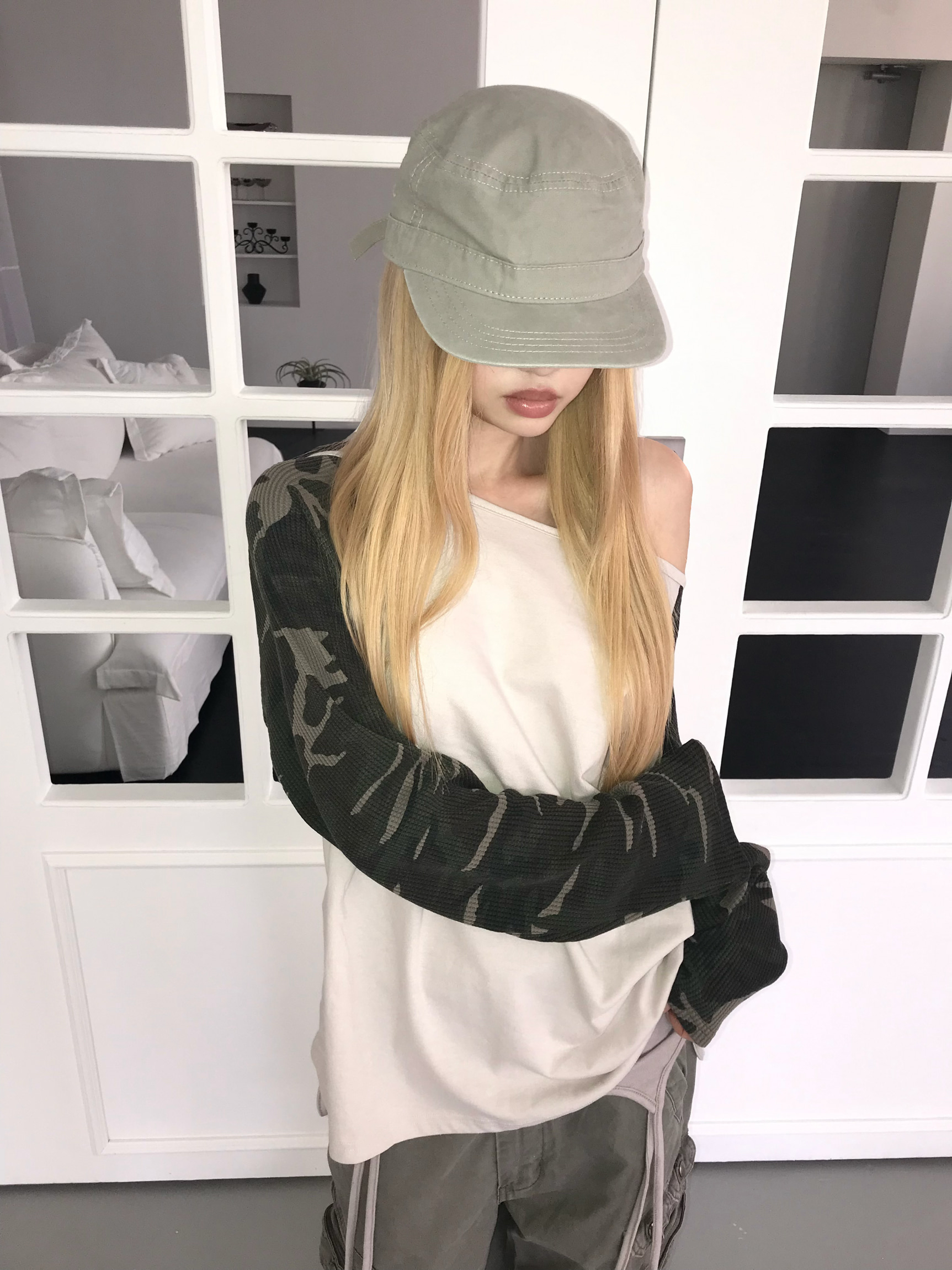Camo Raglan Long Sleeve