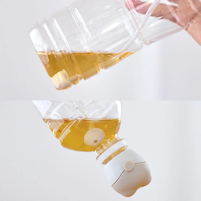 EdisonMama Animarl Straw 塑膠瓶吸管 (350~500ml專用) - 粉紅色 / 粉綠色 平行進口