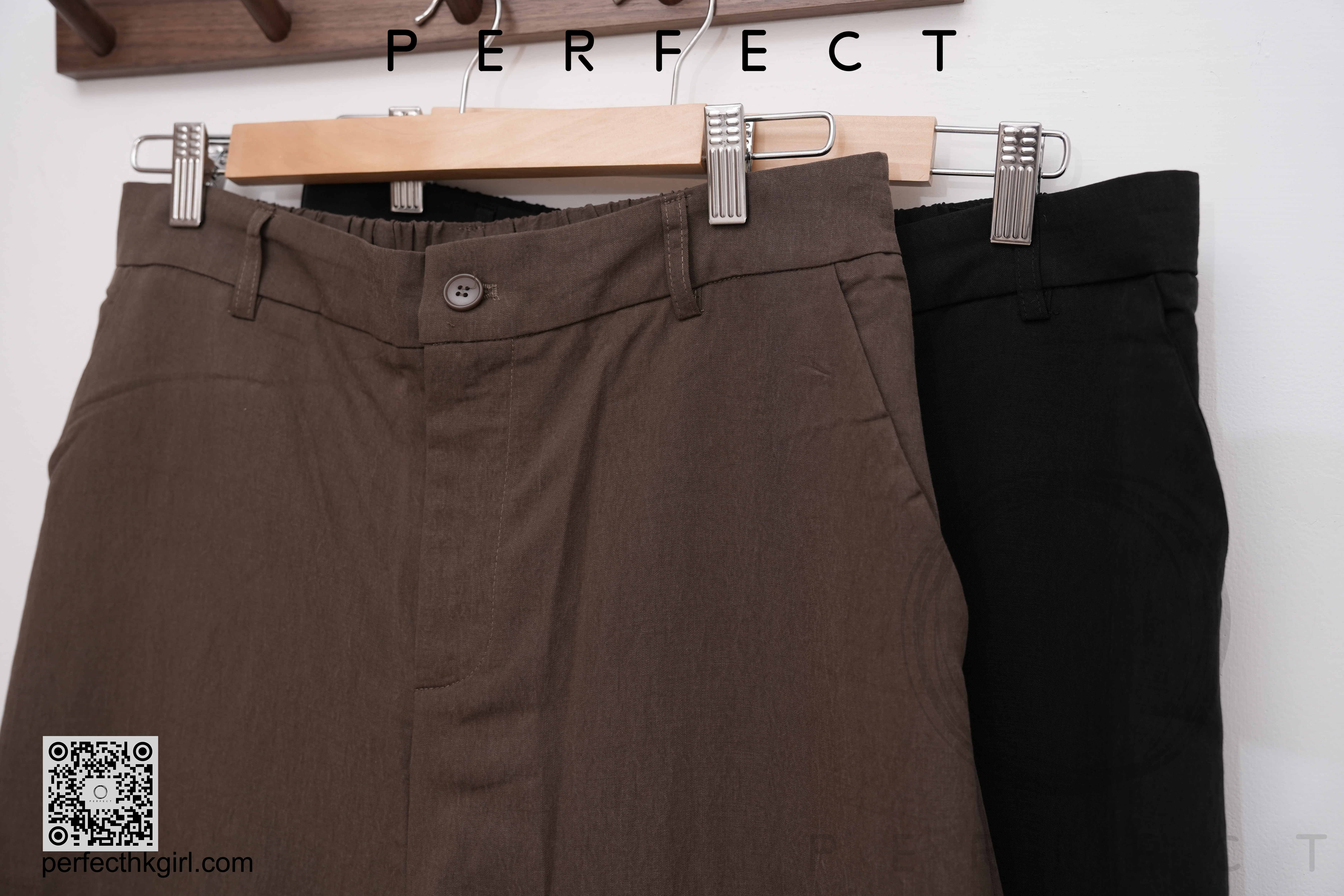 P0043_長青爽料四季西裝褲（顯瘦黑色）