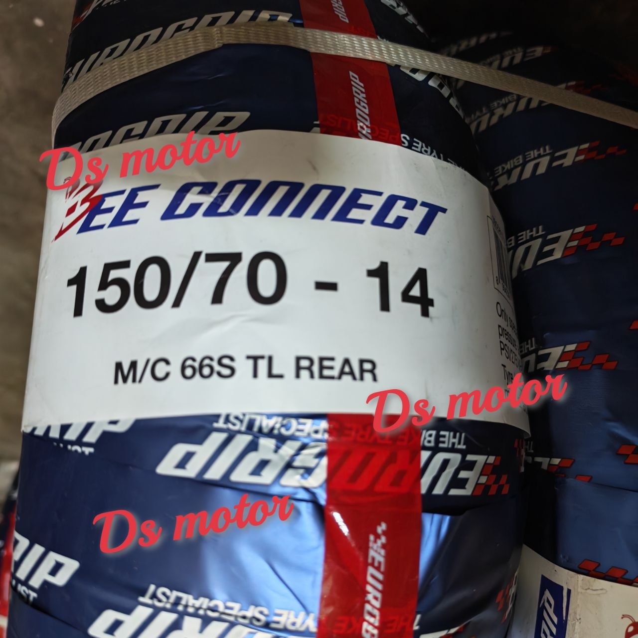 Eurogrip Tayar Rim 12 13 14 15 17 Inci Bee Connect Tyre 110/70-13 120/70-13 130/70-13 150/70-13 120/70-15 90/80-14 100/80-14 70/90-17 80/90-17 90/80-17 140/70-17