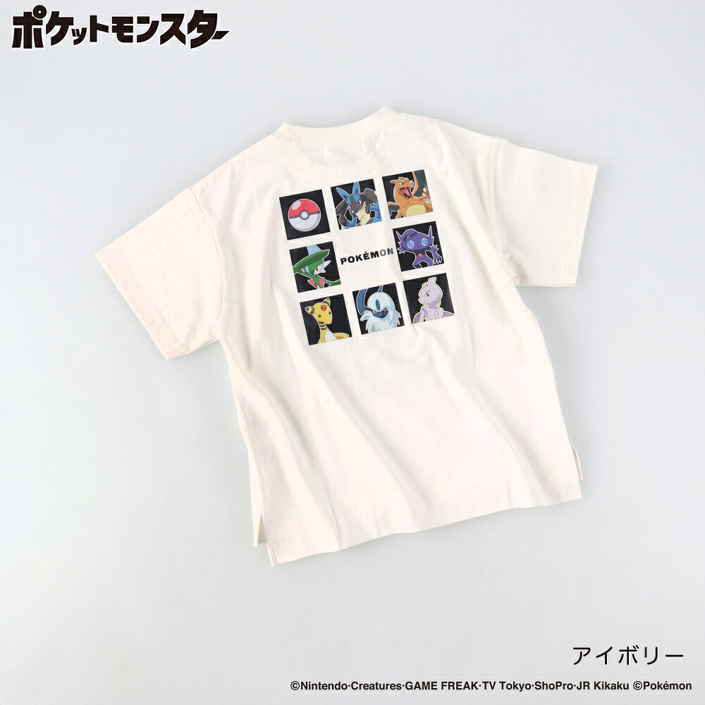 🆕【⭐訂購⭐】日本直送 🇯🇵🌀#Pokemon 前後印花 純棉短袖T恤［5款選］🌀[ELHA-0061][260915]