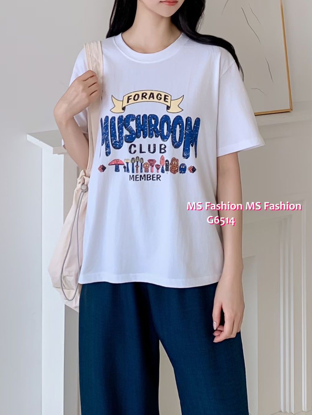G6514 靚print tee