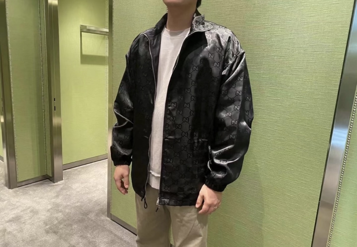 Gucci 爆款厚料防微雨風衣