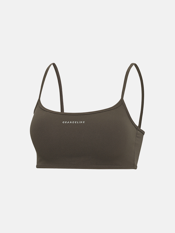 【簡約質感美Bra Top】預購_高強支撐Compression Contrast Bra Top by Grandeline