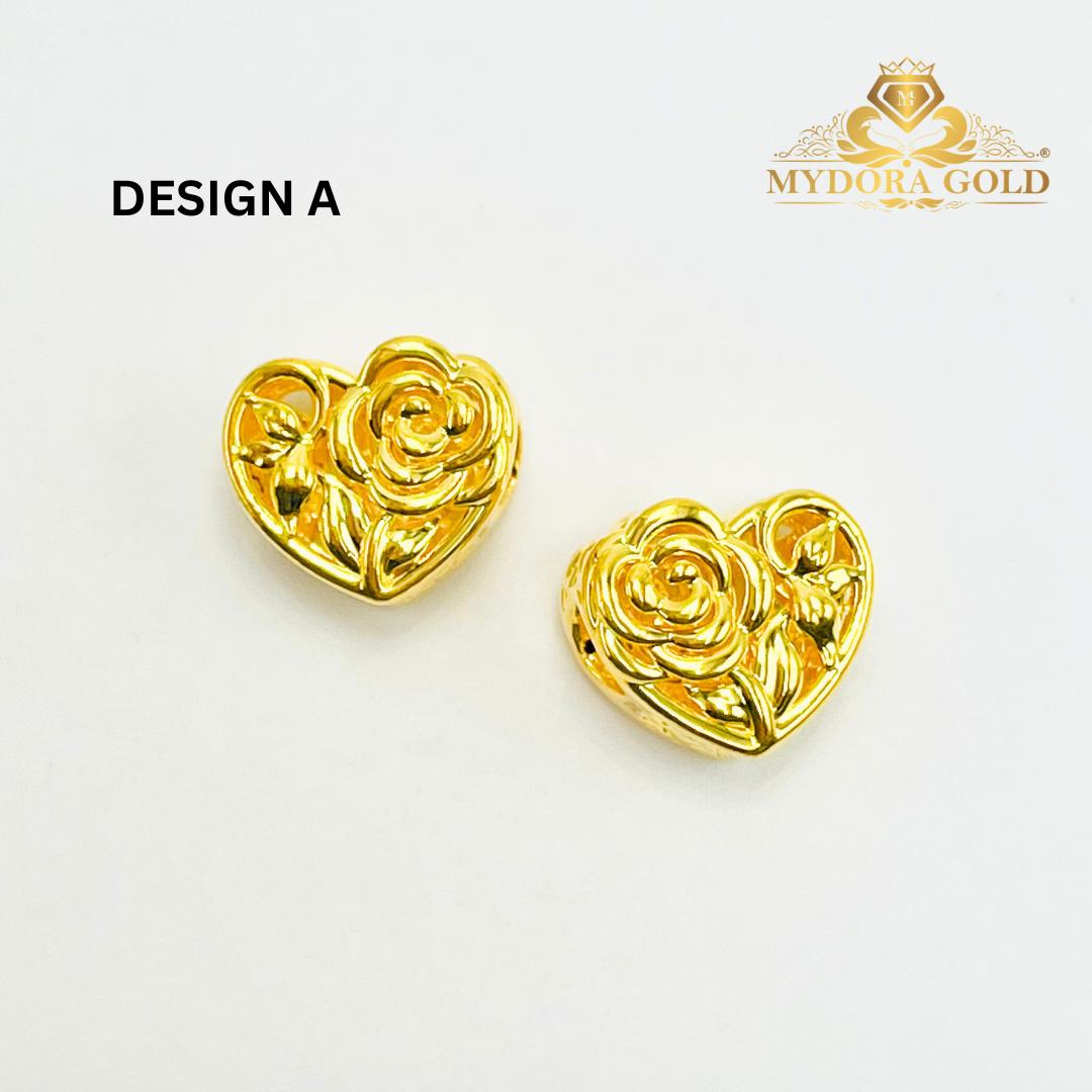 MYDORA Bead Rosy Embrace of Love (5G) l EMAS 916/22K
