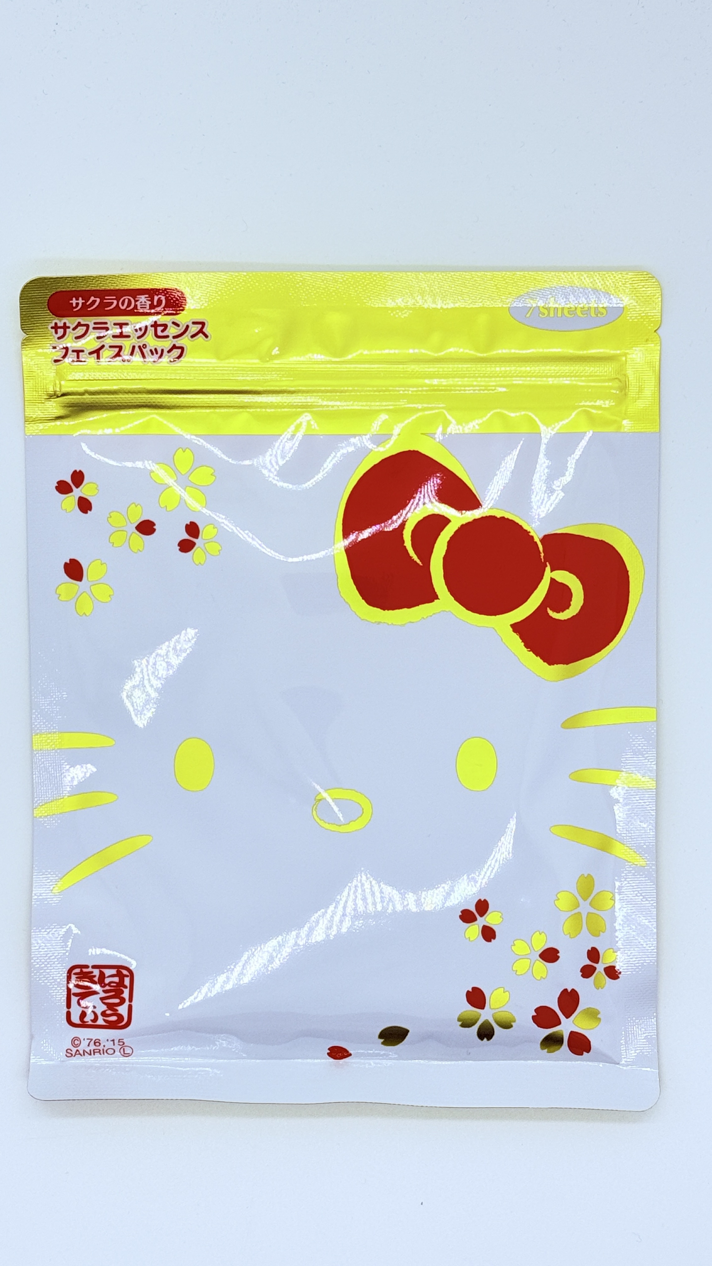 Hello Kitty櫻花精華面膜7片裝