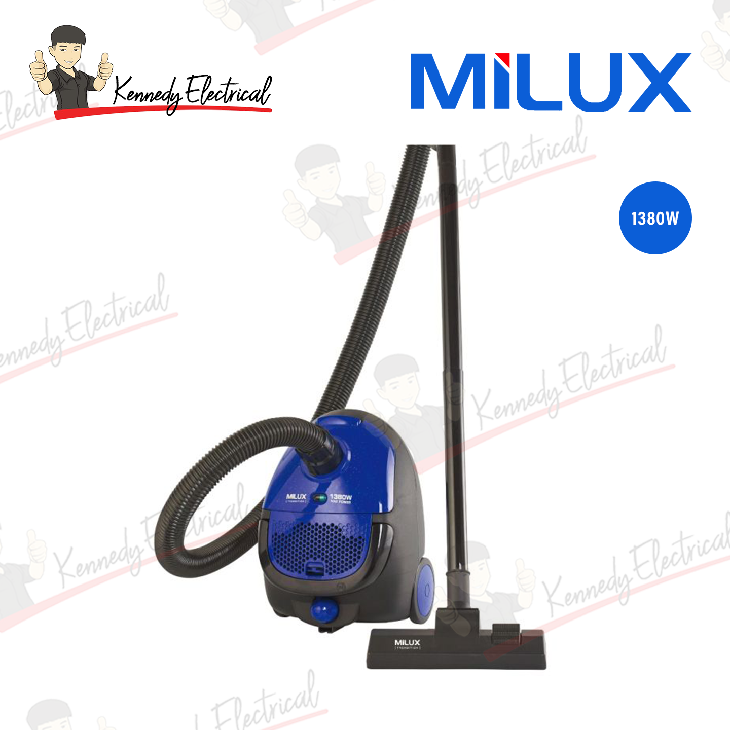 Milux 1400W Bagless Vacuum Cleaner (MVC-8150)