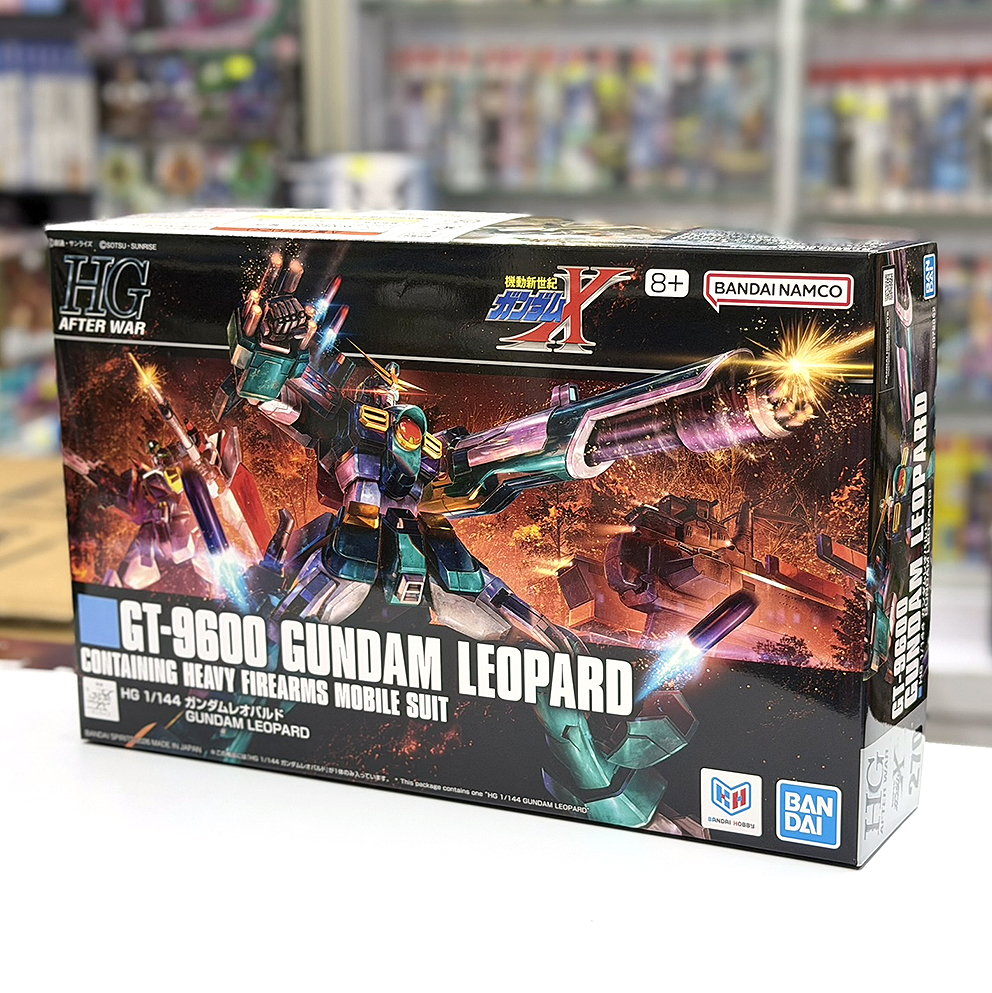 (行版) Bandai HG 1/144 HGAW 機動新世紀高達X 斑豹高達 模型 Gundam Leopard